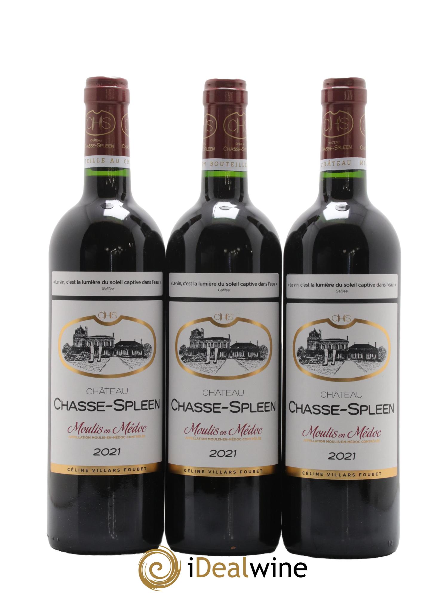Château Chasse Spleen  2021 - Lot de 6 bouteilles - 2