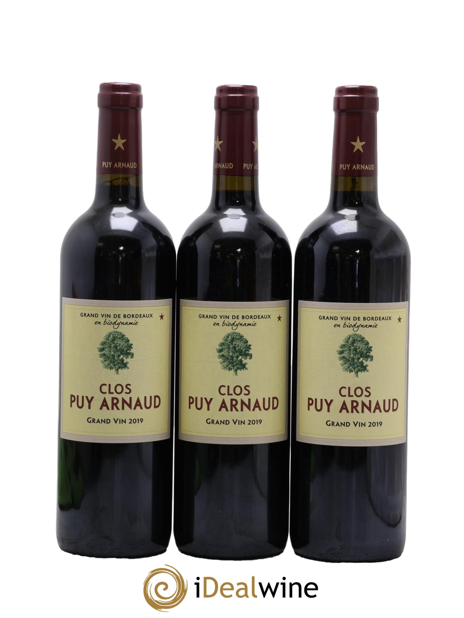 Clos Puy Arnaud 2019 - Lot de 3 bouteilles - 0