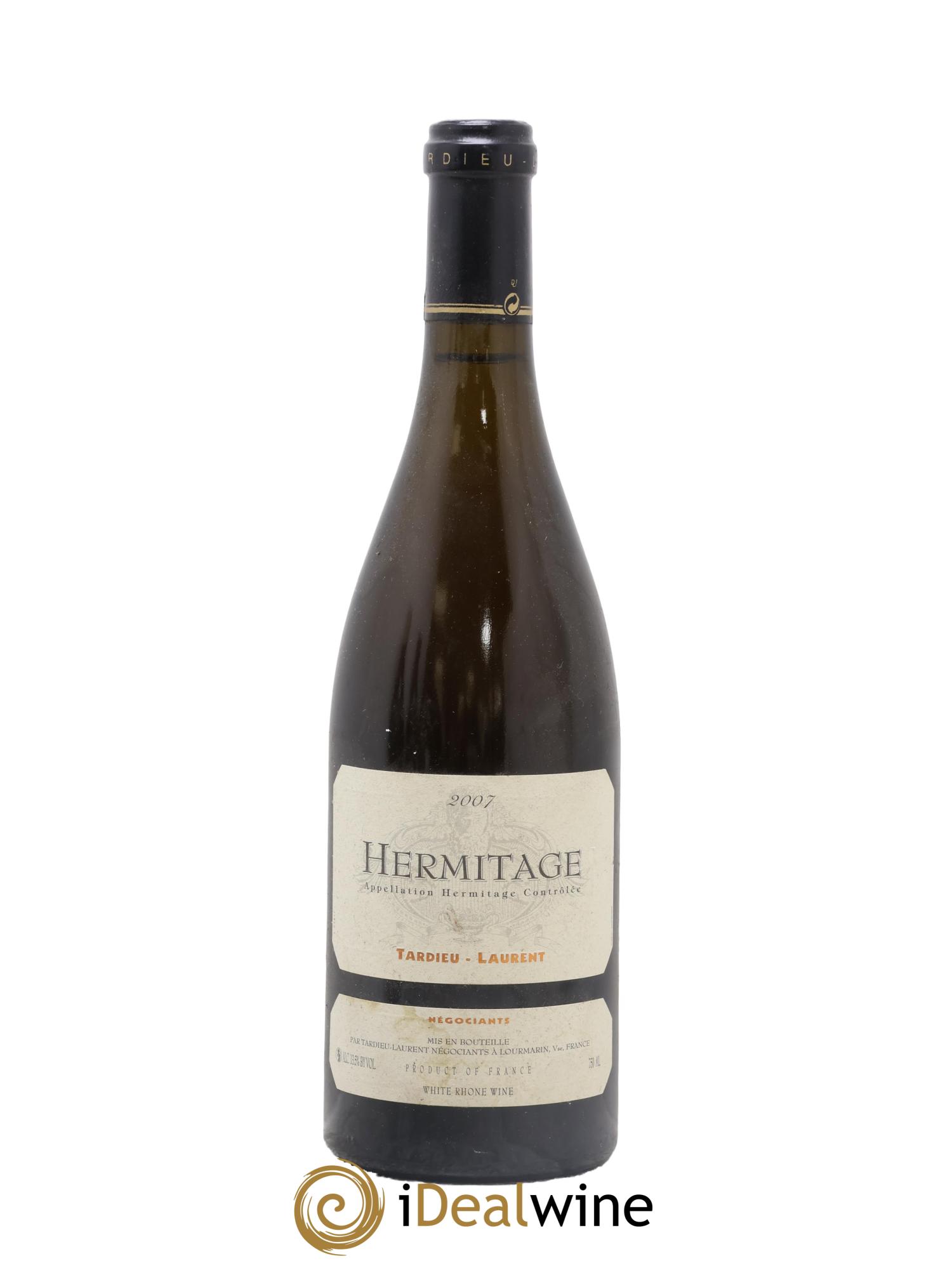 Hermitage Tardieu-Laurent Famille Tardieu 2007 - Posten von 1 Flasche - 0
