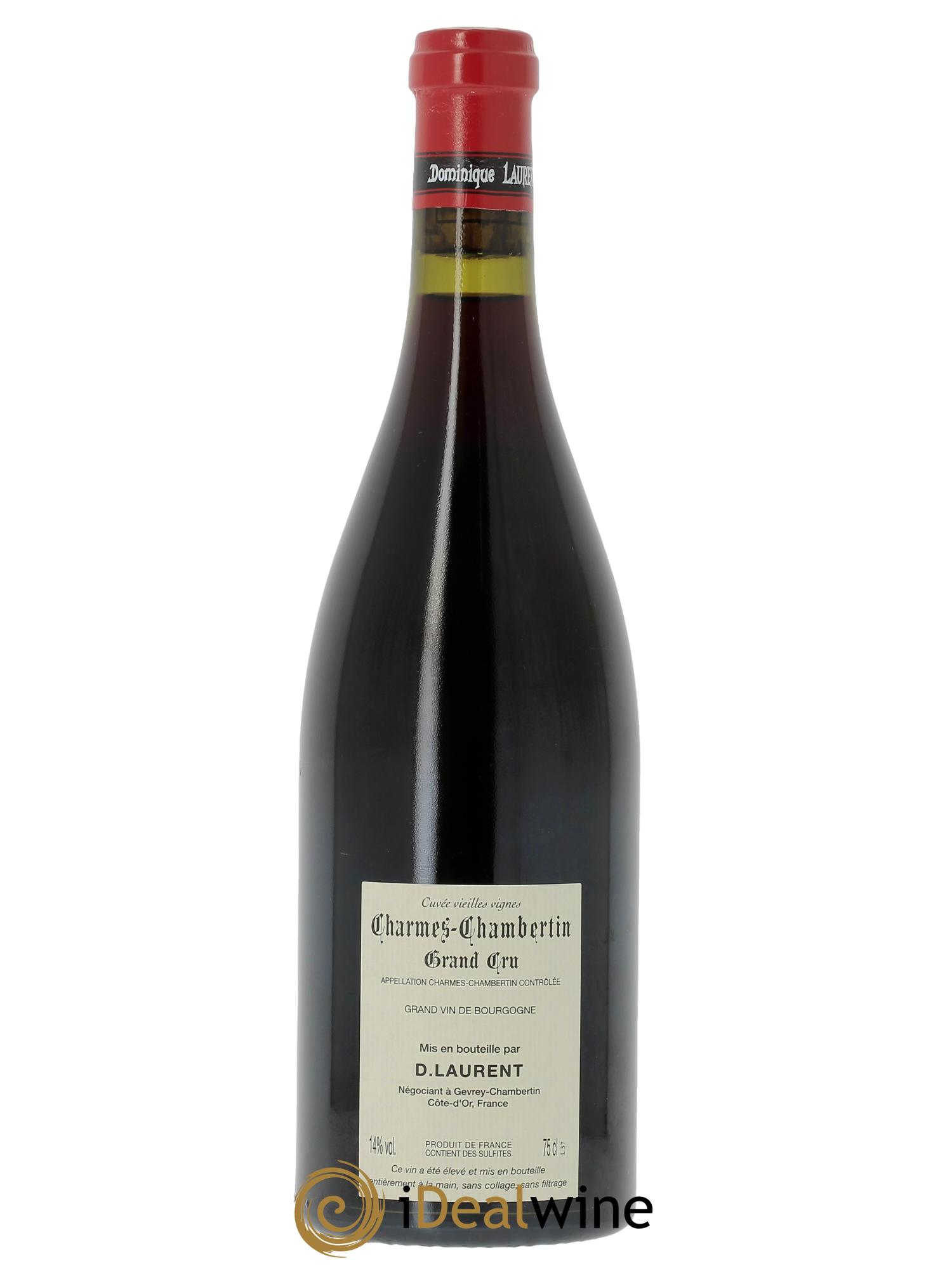 Charmes-Chambertin Grand Cru Vieilles Vignes Dominique Laurent  2013 - Lot of 1 bottle - 1