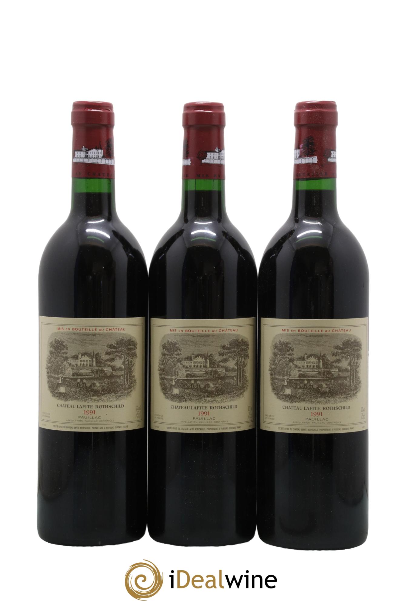 Château Lafite Rothschild 1er Grand Cru Classé 1991 - Lotto di 6 bottiglie - 2