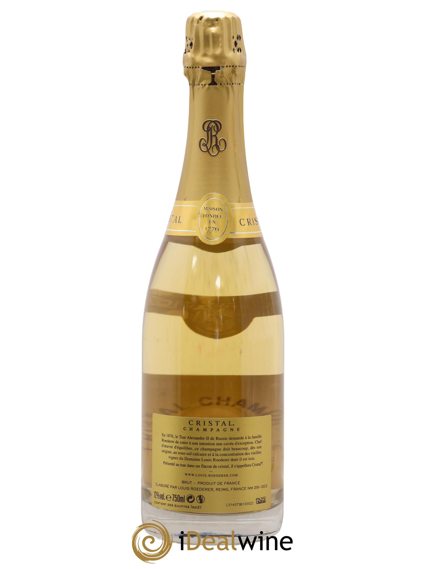 Cristal Louis Roederer 2009 - Lot de 1 bouteille - 1