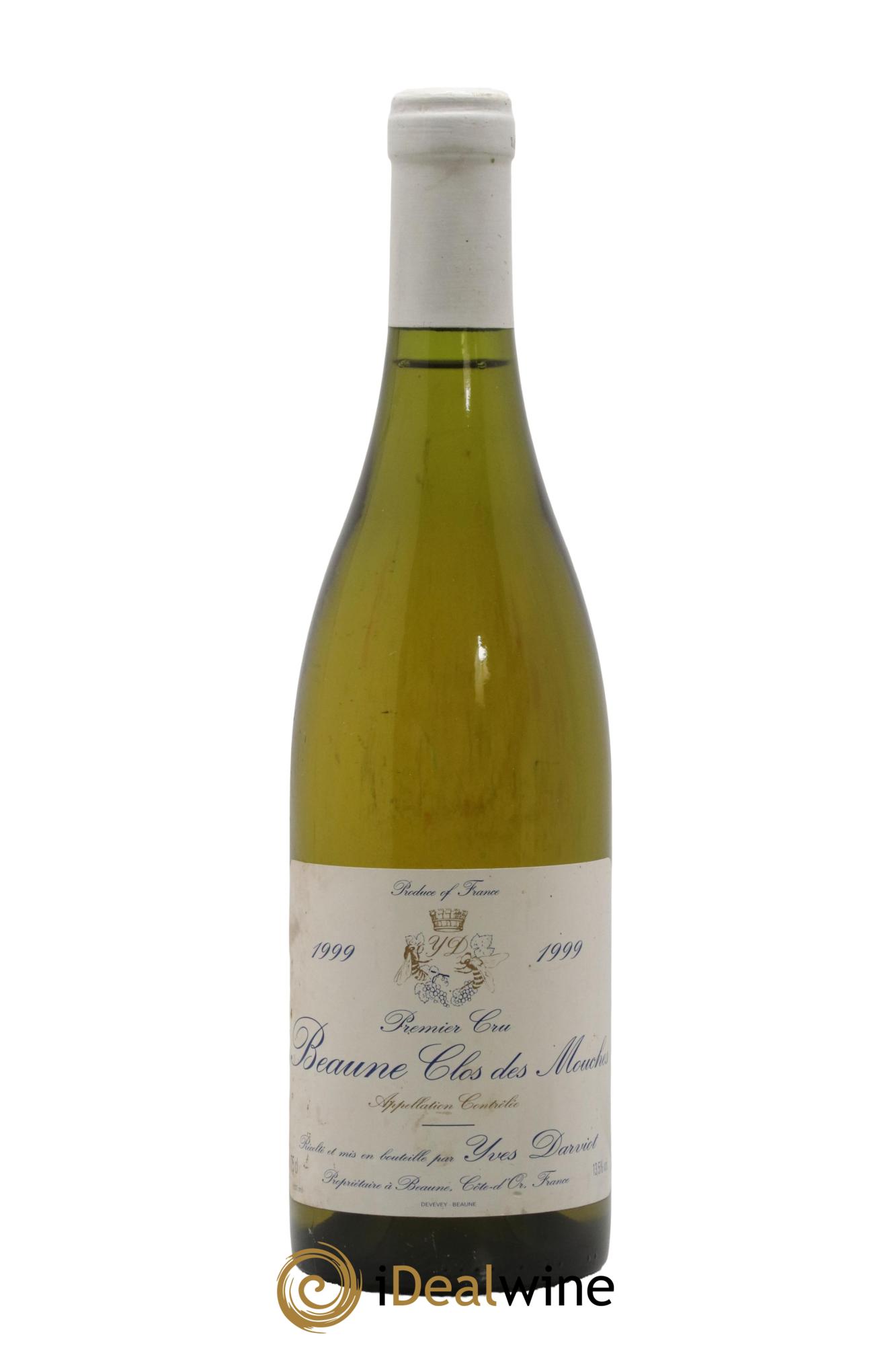 Beaune 1er Cru Clos Des Mouches Yves Darviot 1999 - Posten von 1 Flasche - 0