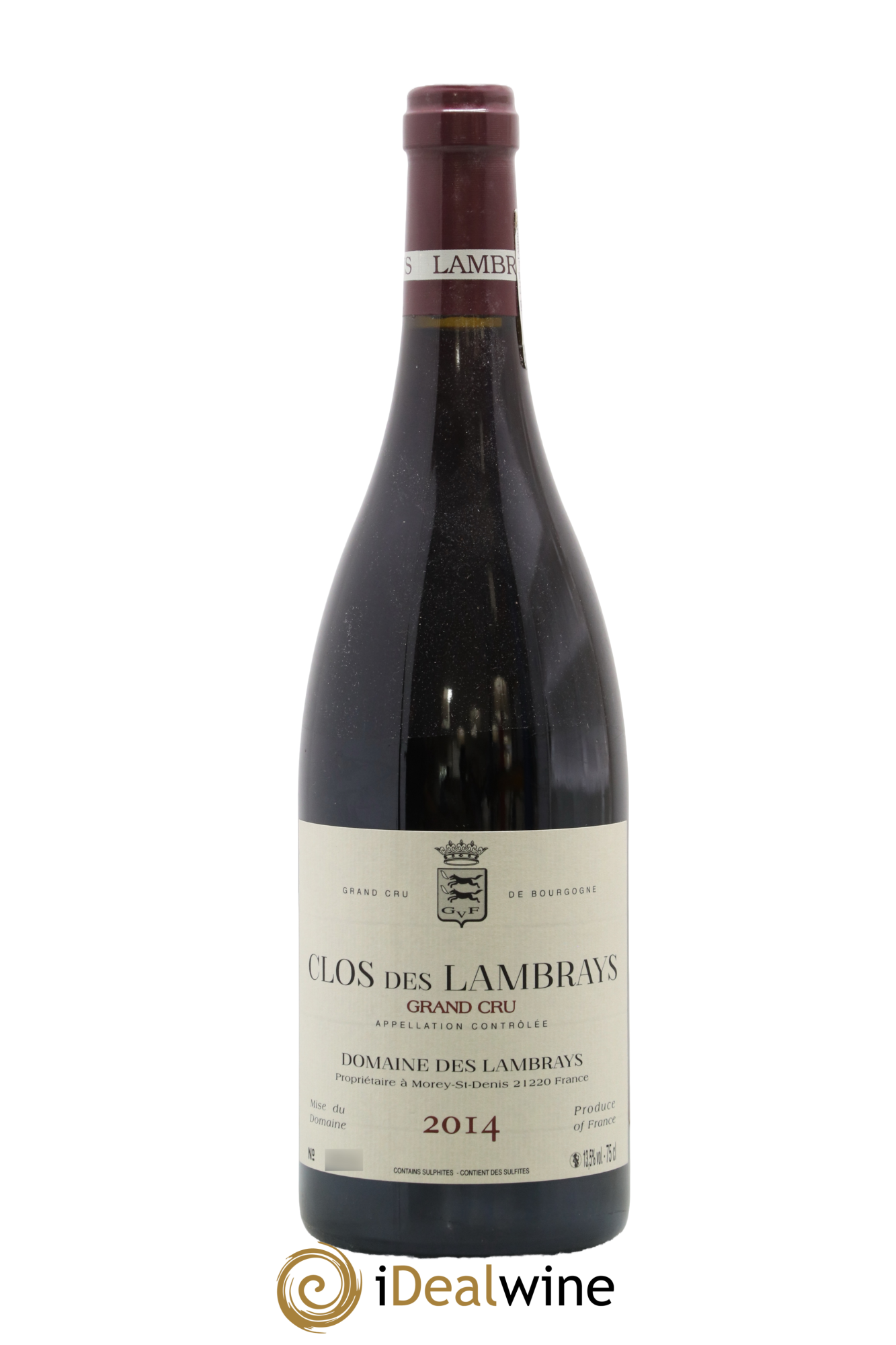 Clos des Lambrays Grand Cru Domaine des Lambrays 2014 - Lot de 1 bouteille - 0