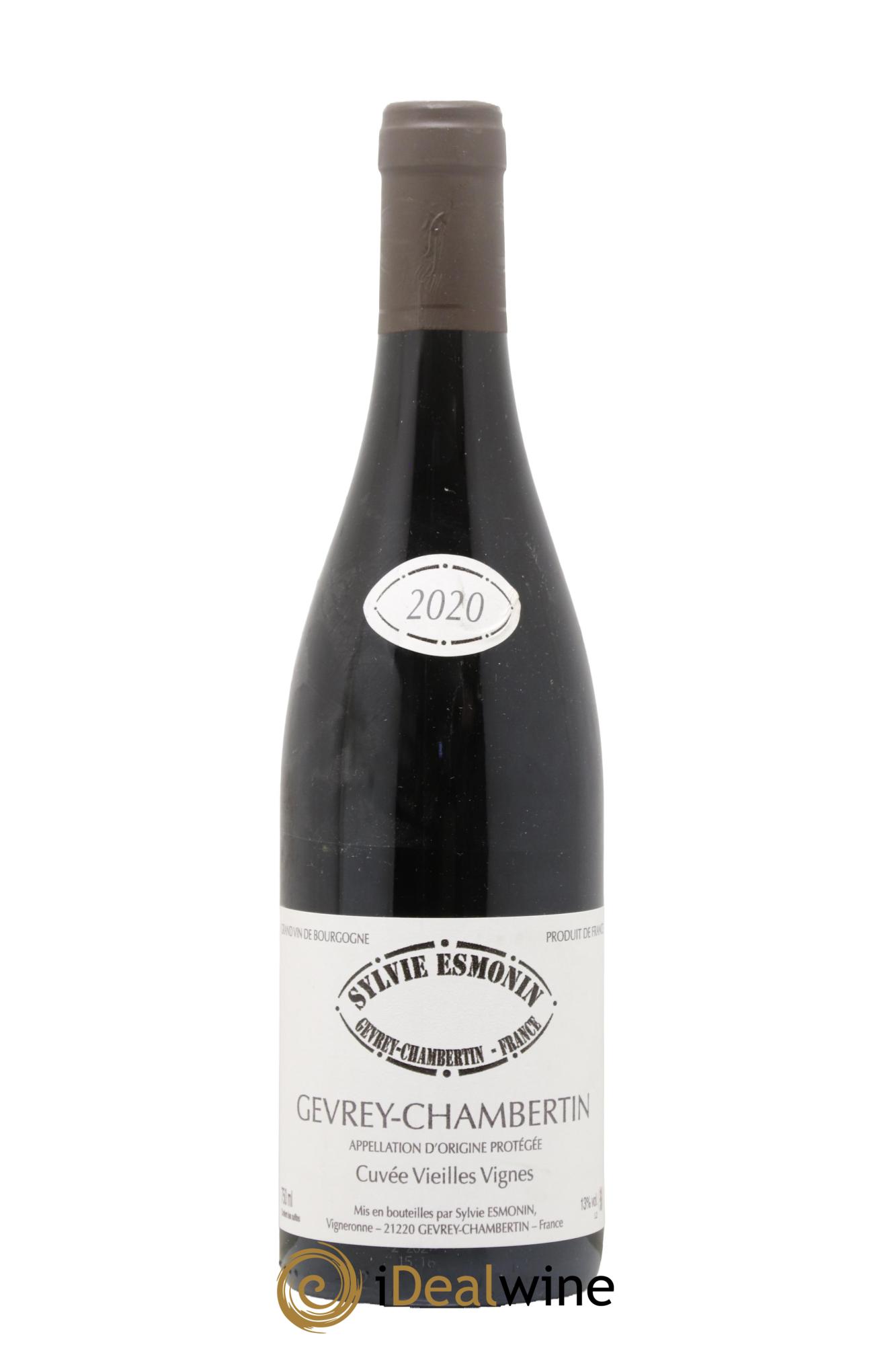 Gevrey-Chambertin Vieilles Vignes Sylvie Esmonin  2020 - Lotto di 1 bottiglia - 0
