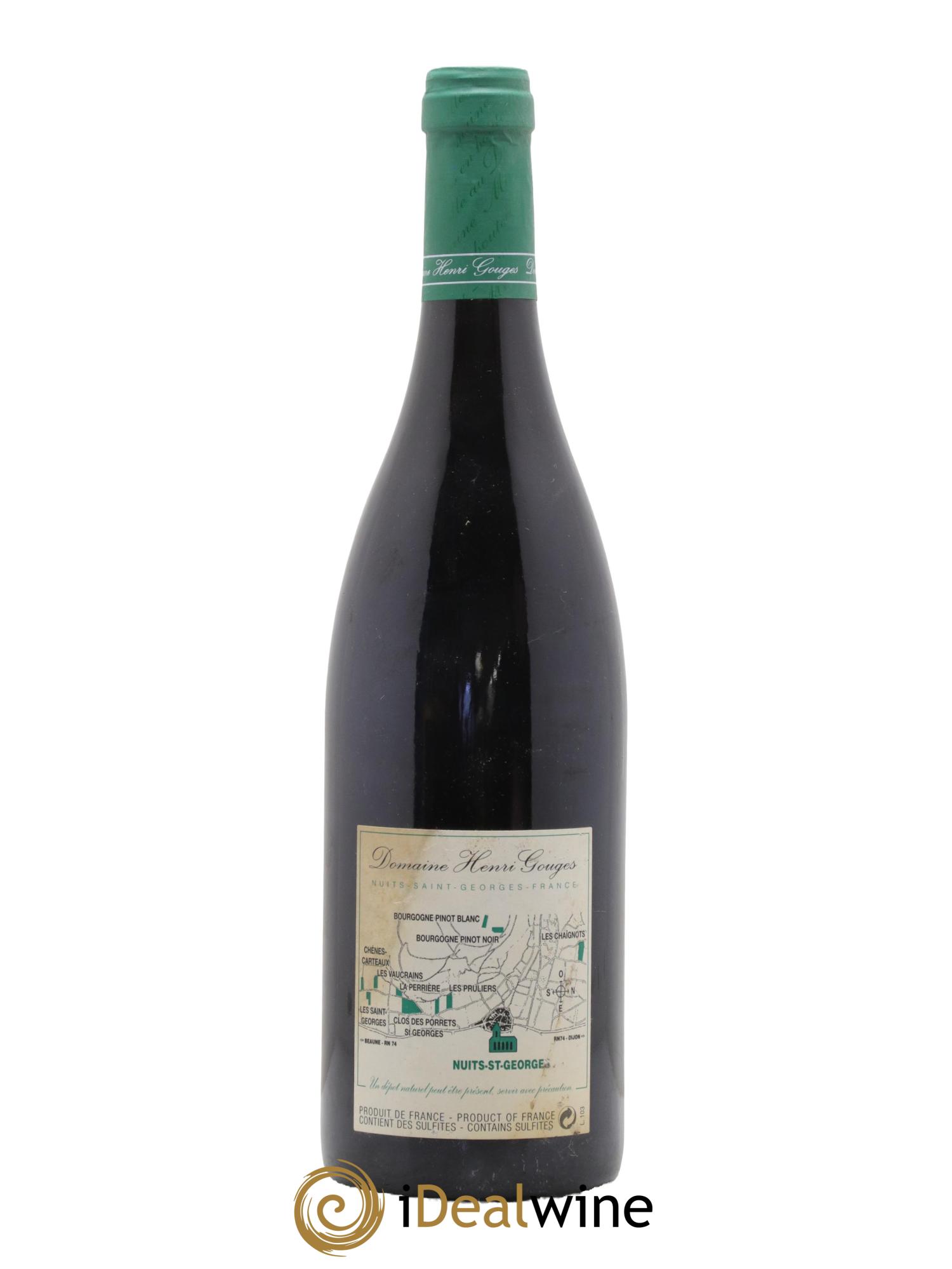 Nuits-Saint-Georges 1er Cru Les Saints Georges Henri Gouges 2005 - Posten von 1 Flasche - 1