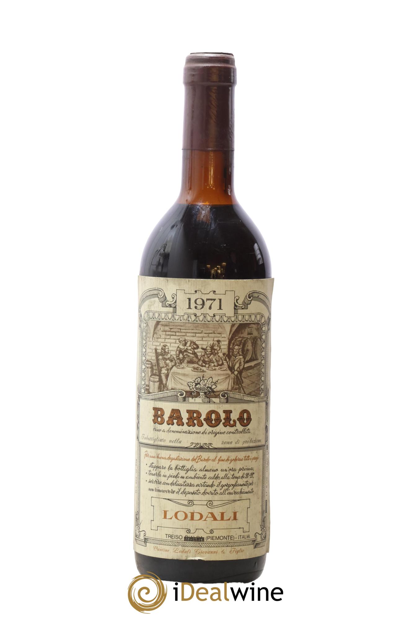Barolo DOC Lodali 1971 - Lot de 1 bouteille - 0