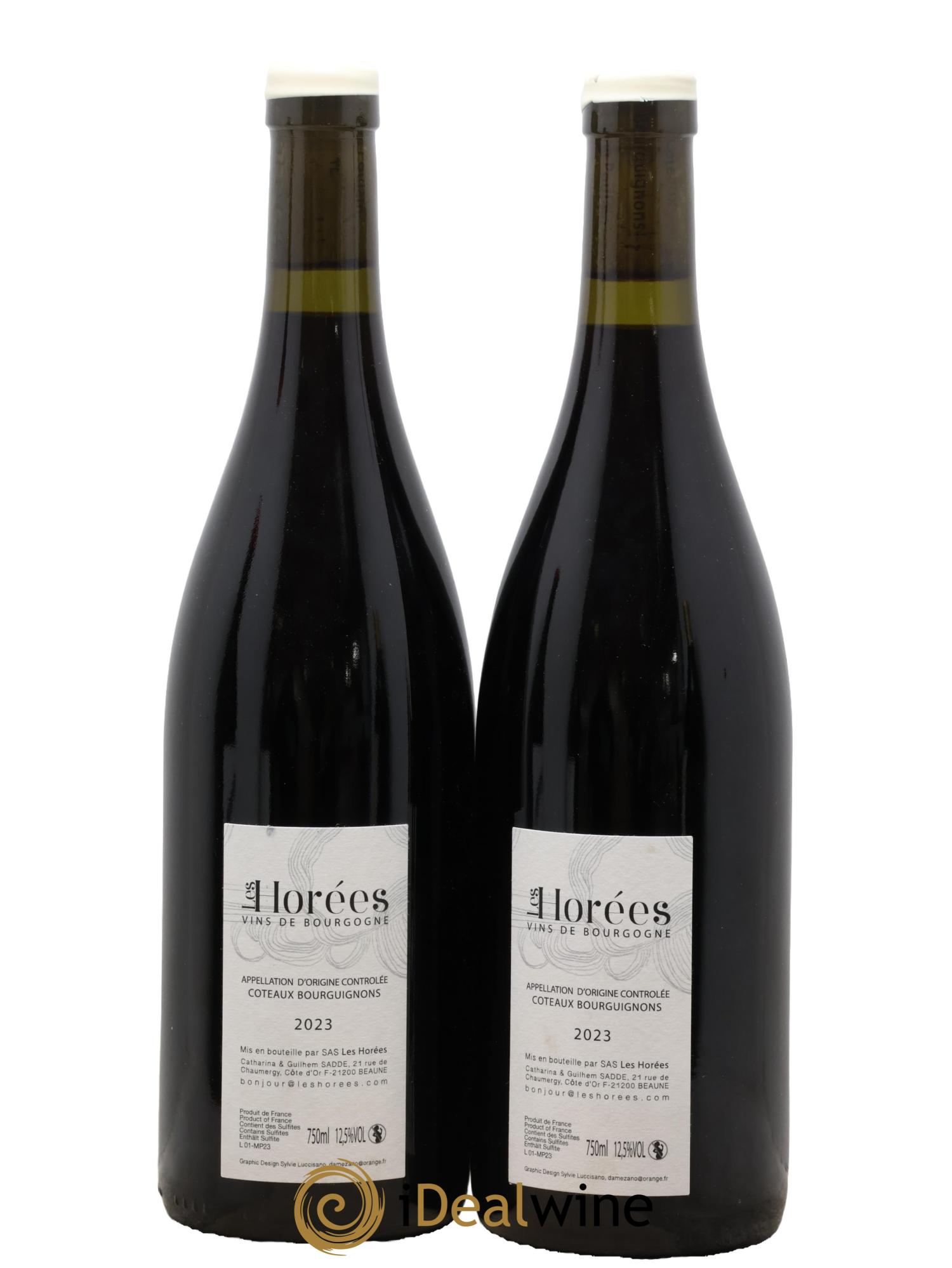Côteaux Bourguignons Mon Poulain Les Horées 2023 - Lot de 2 bouteilles - 1