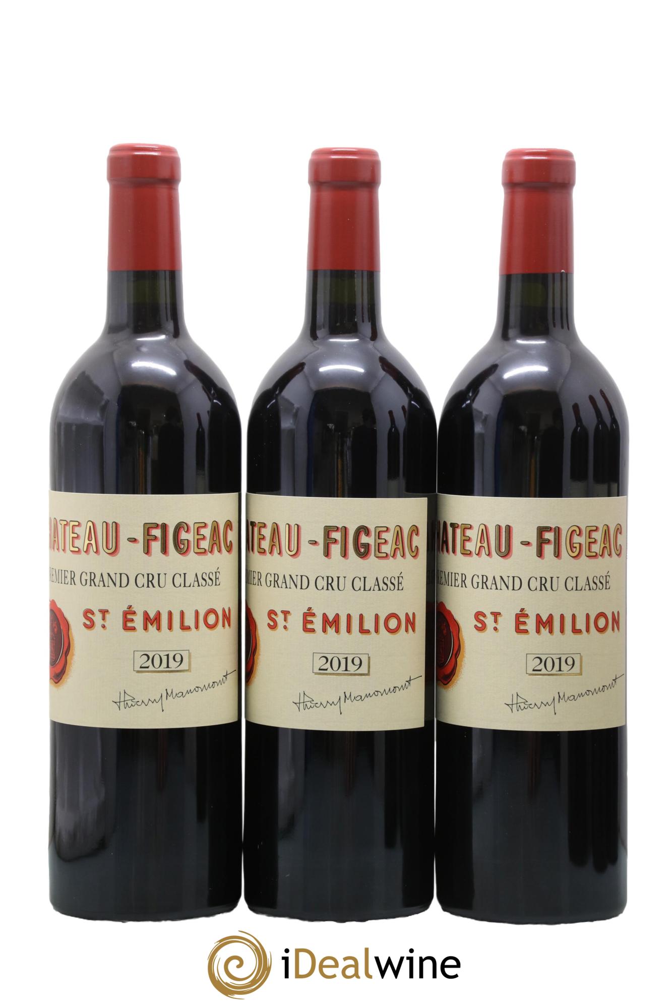 Château Figeac 1er Grand Cru Classé A 2019 - Lotto di 6 bottiglie - 3