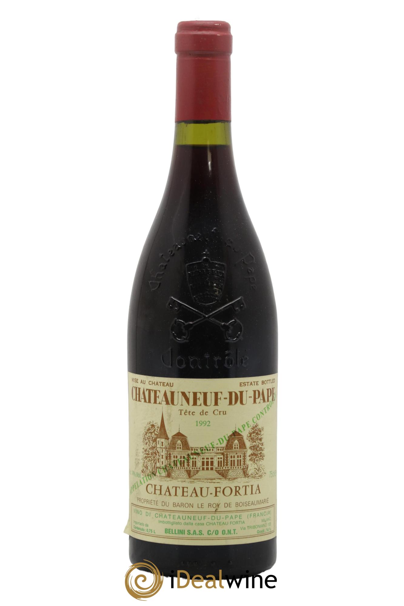 Châteauneuf-du-Pape Tête de Cru Château Fortia 1992 - Lotto di 1 bottiglia - 0
