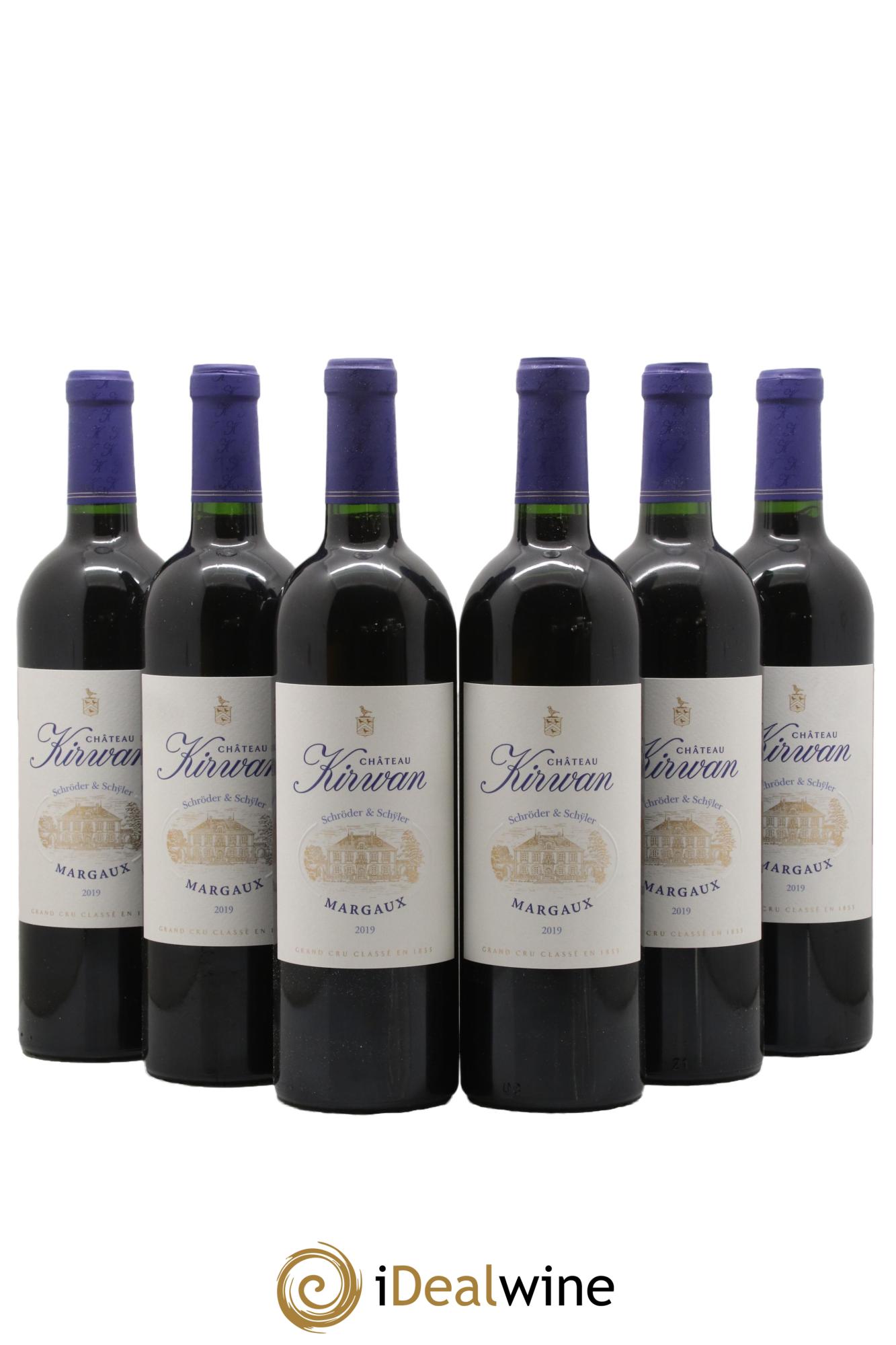 Château Kirwan 3ème Grand Cru Classé 2019 - Lot of 6 bottles - 0