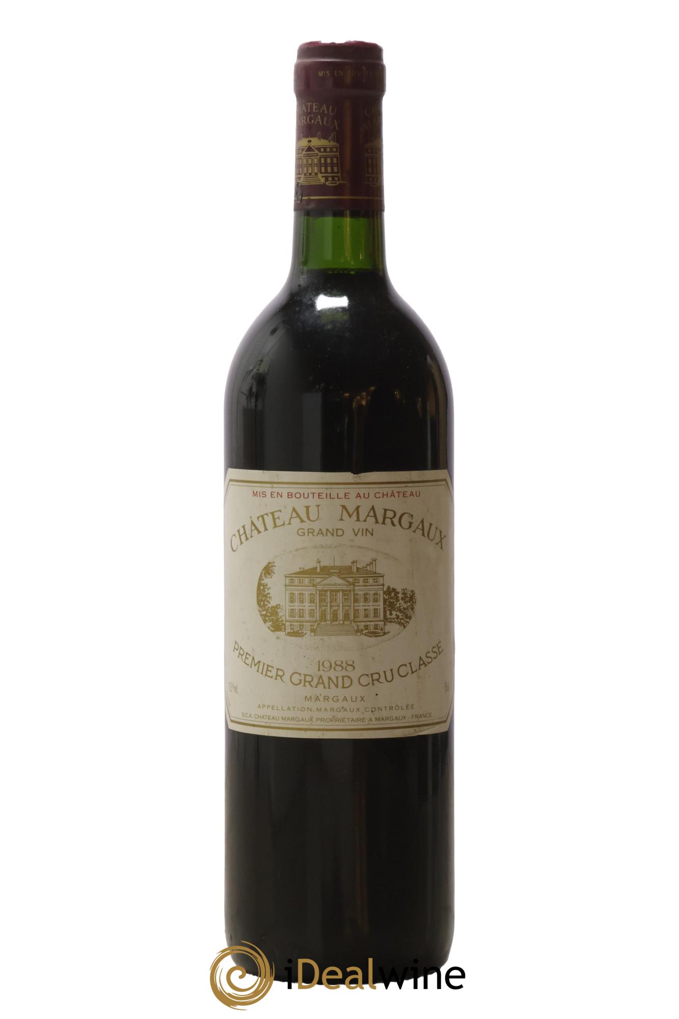 Château Margaux 1er Grand Cru Classé 1988 - Lotto di 1 bottiglia - 0