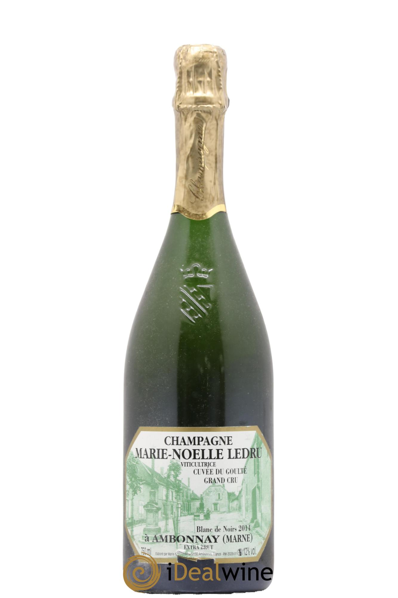 Cuvée du Goulté Blanc de Noirs Marie-Noëlle Ledru 2014 - Lot of 1 bottle - 0