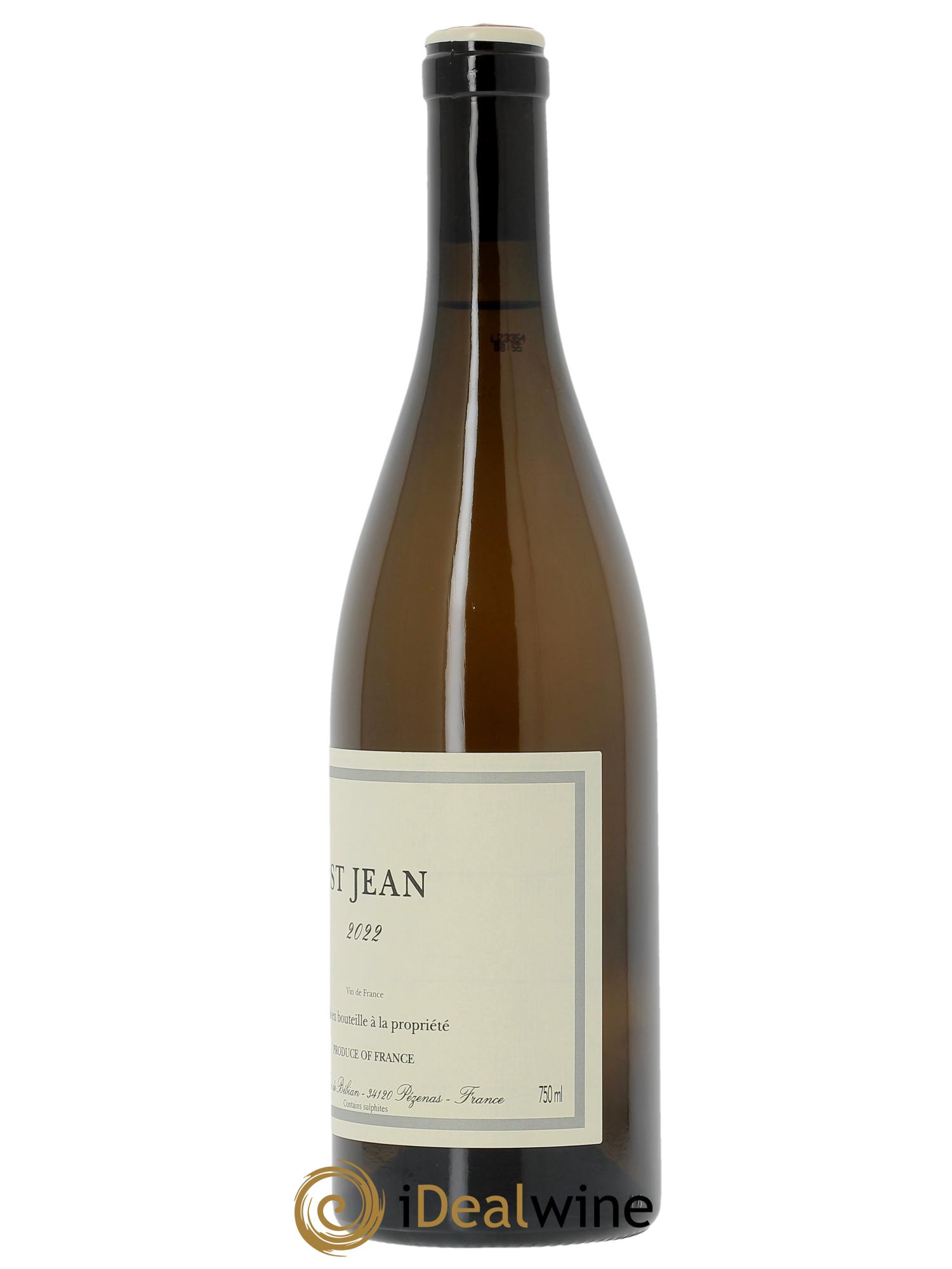 Vin de France St-Jean Prieuré St-Jean de Bébian 2022 - Posten von 1 Flasche - 1