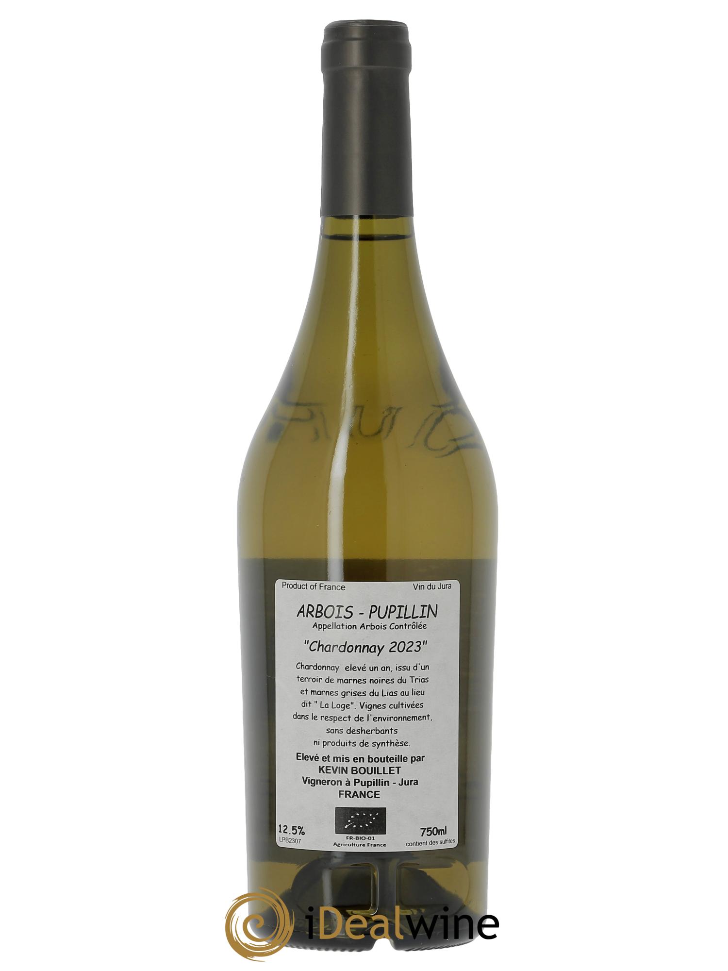 Arbois-Pupillin Pépin Chardonnay Kévin Bouillet  2023 - Lot of 1 bottle - 1