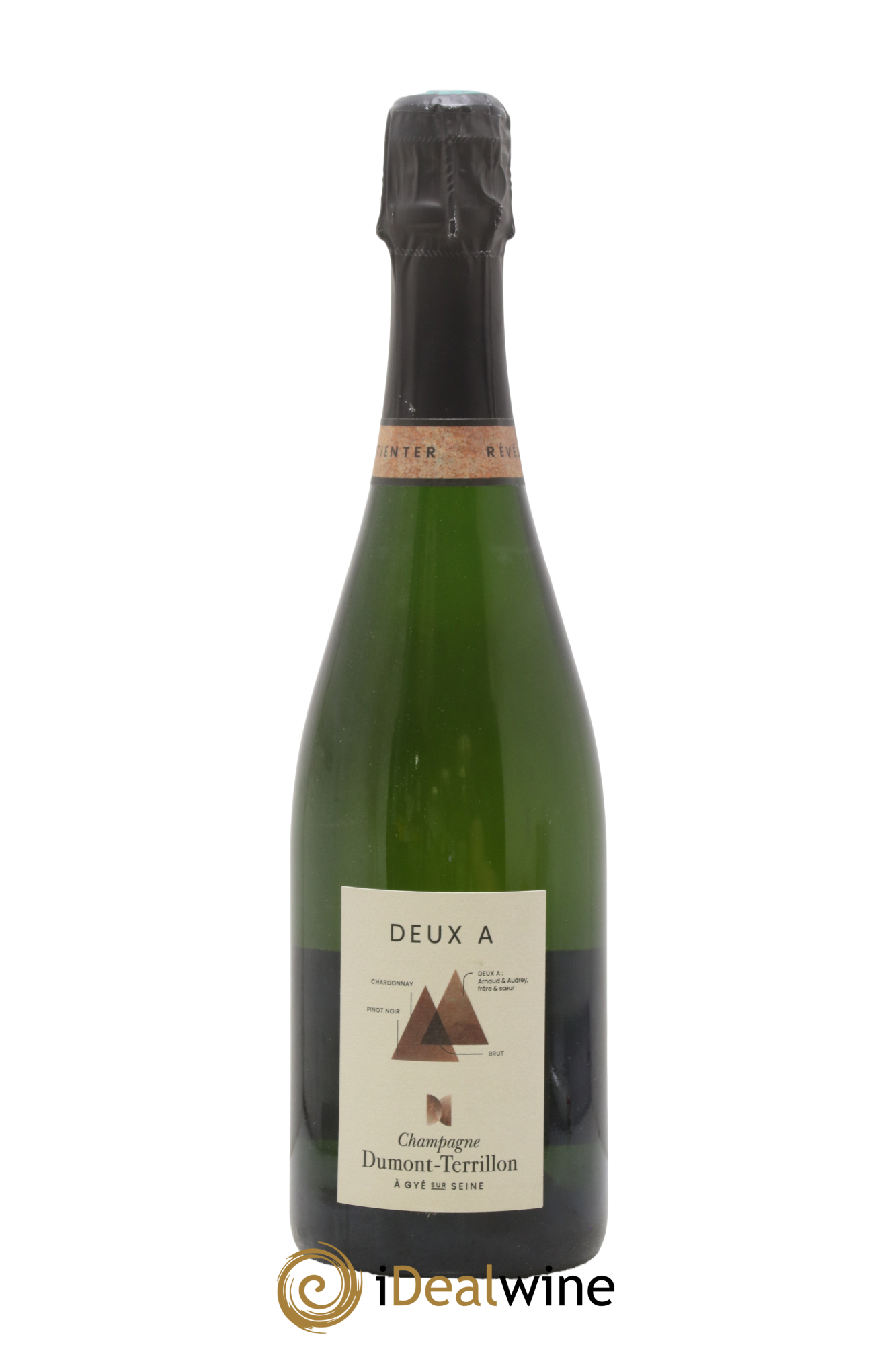 Champagne Brut Les Deux A Dumont-Terrillon - Lot de 1 bouteille - 0