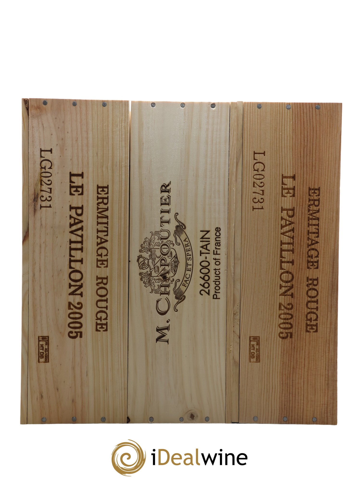 Hermitage Ermitage Le Pavillon Chapoutier 2005 - Posten von 3 Magnum - 3