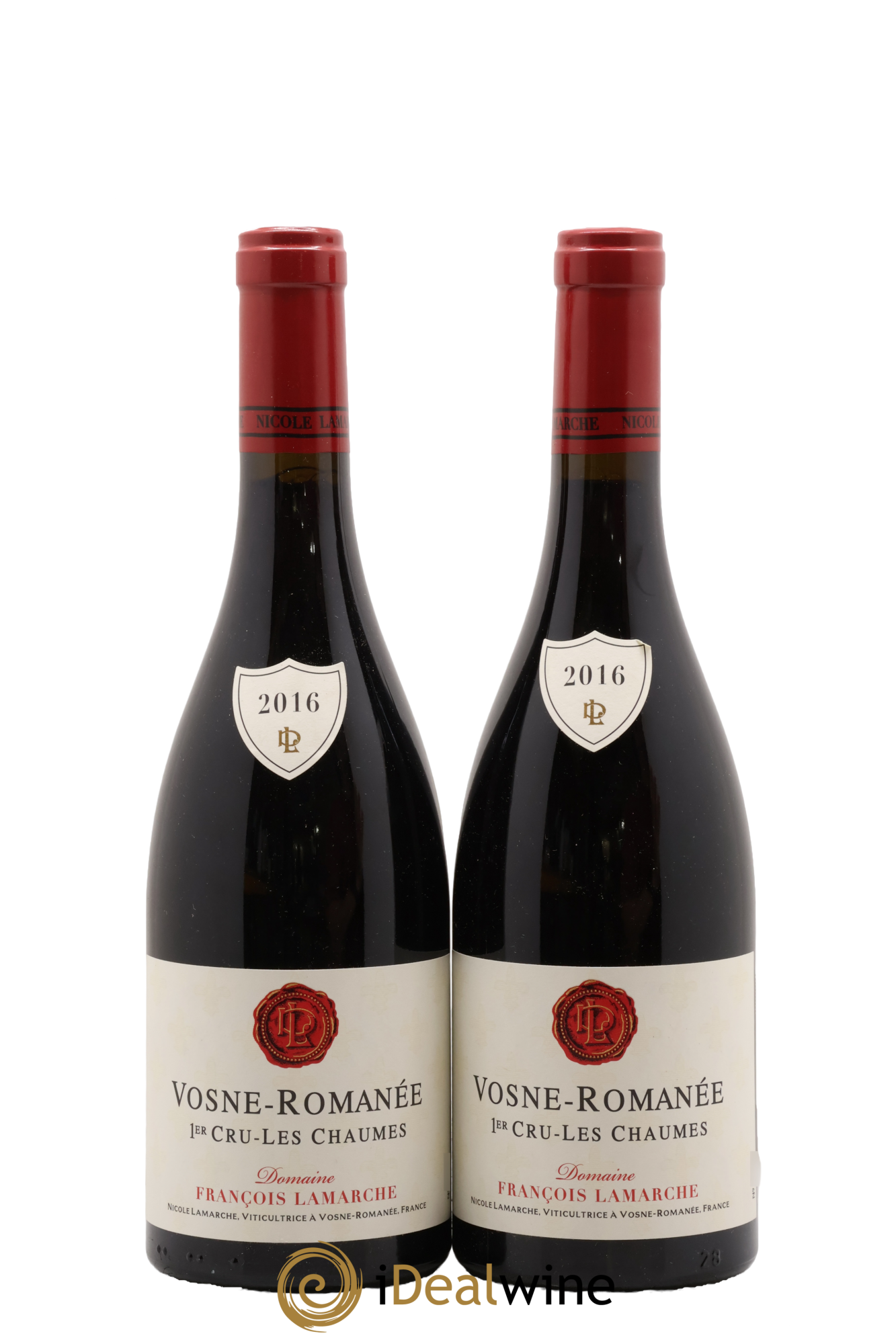 Vosne-Romanée 1er Cru Les Chaumes Lamarche (Domaine) 2016 - Lot de 2 bouteilles - 0