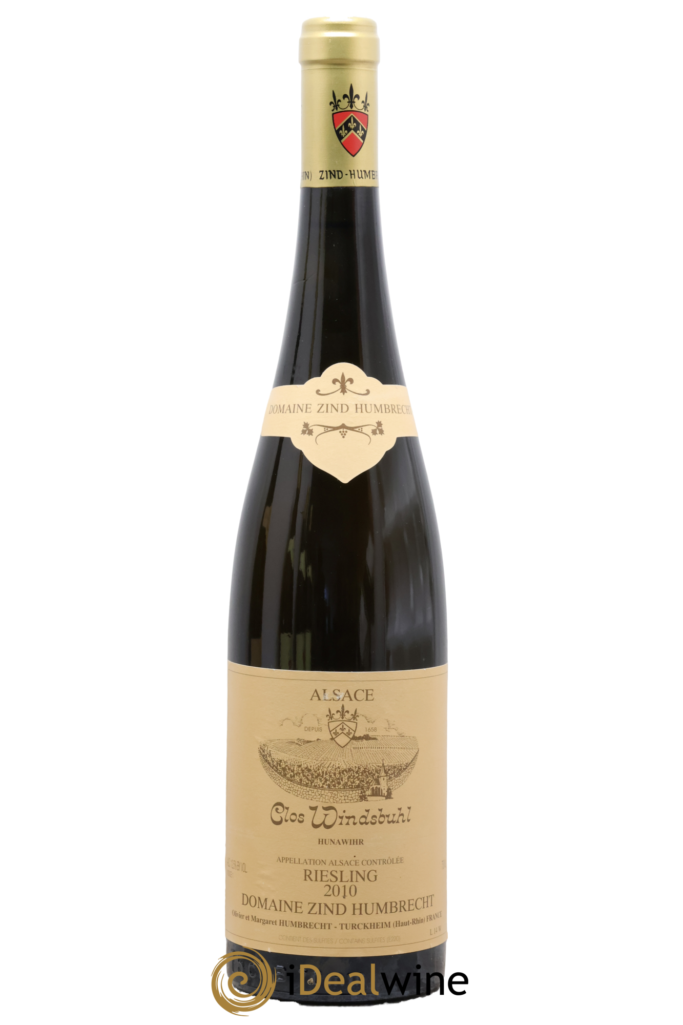 Alsace Riesling Clos Windsbuhl Zind-Humbrecht (Domaine) 2010 - Posten von 1 Flasche - 0