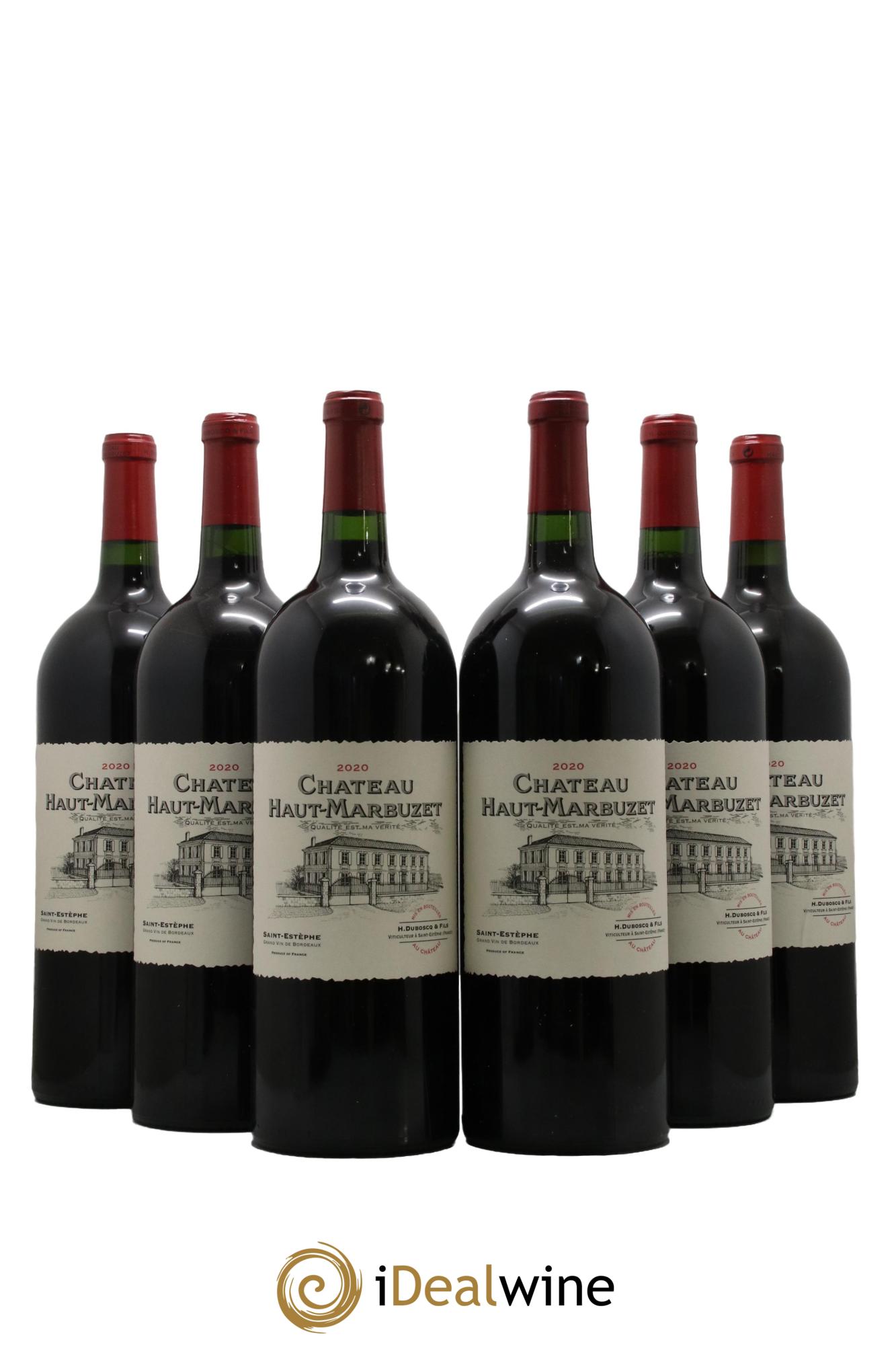 Château Haut Marbuzet  2020 - Lot de 6 magnums - 0