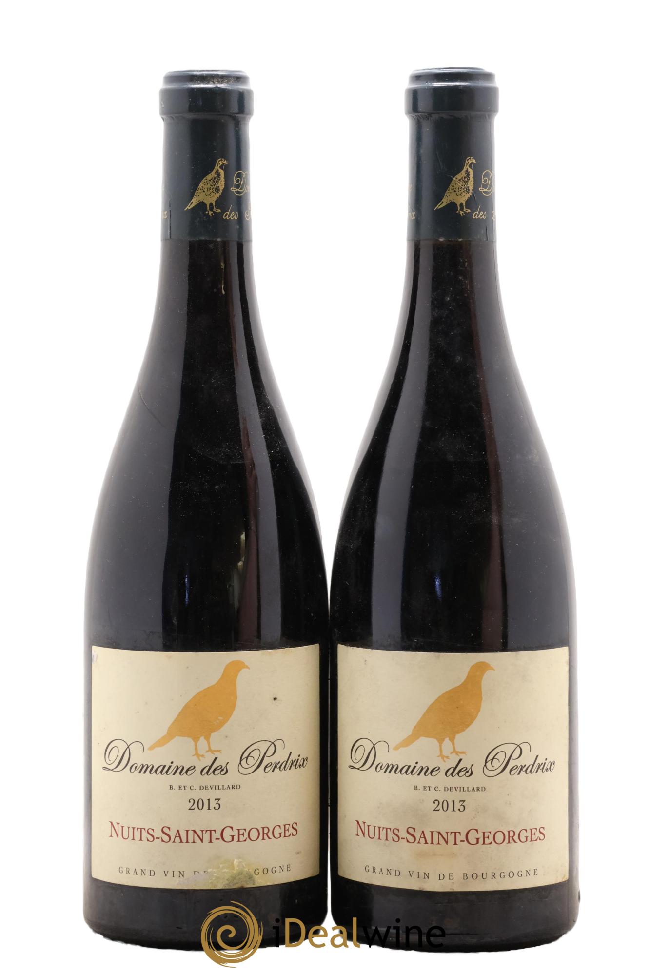 Nuits-Saint-Georges Perdrix (Domaine des) 2013 - Lotto di 2 bottiglie - 0