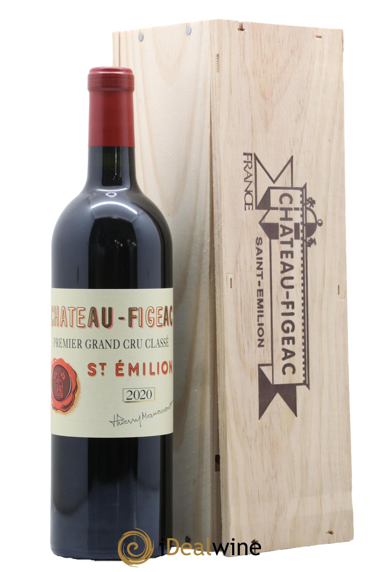 Château Figeac 1er Grand Cru Classé A 2020 - Lot of 1 bottle - 0