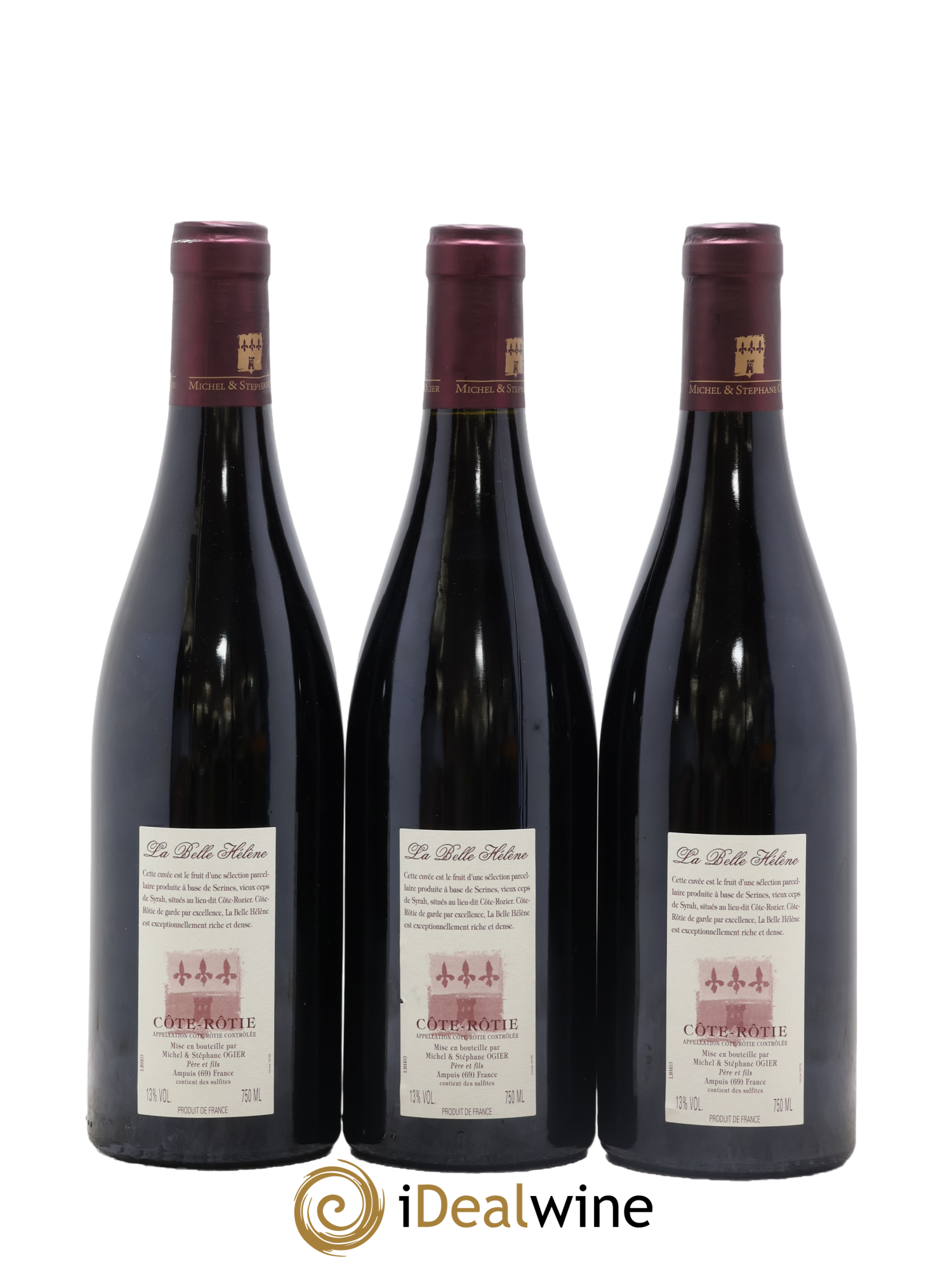 Côte-Rôtie La Belle Hélène Stéphane Ogier 2006 - Lotto di 6 bottiglie - 4