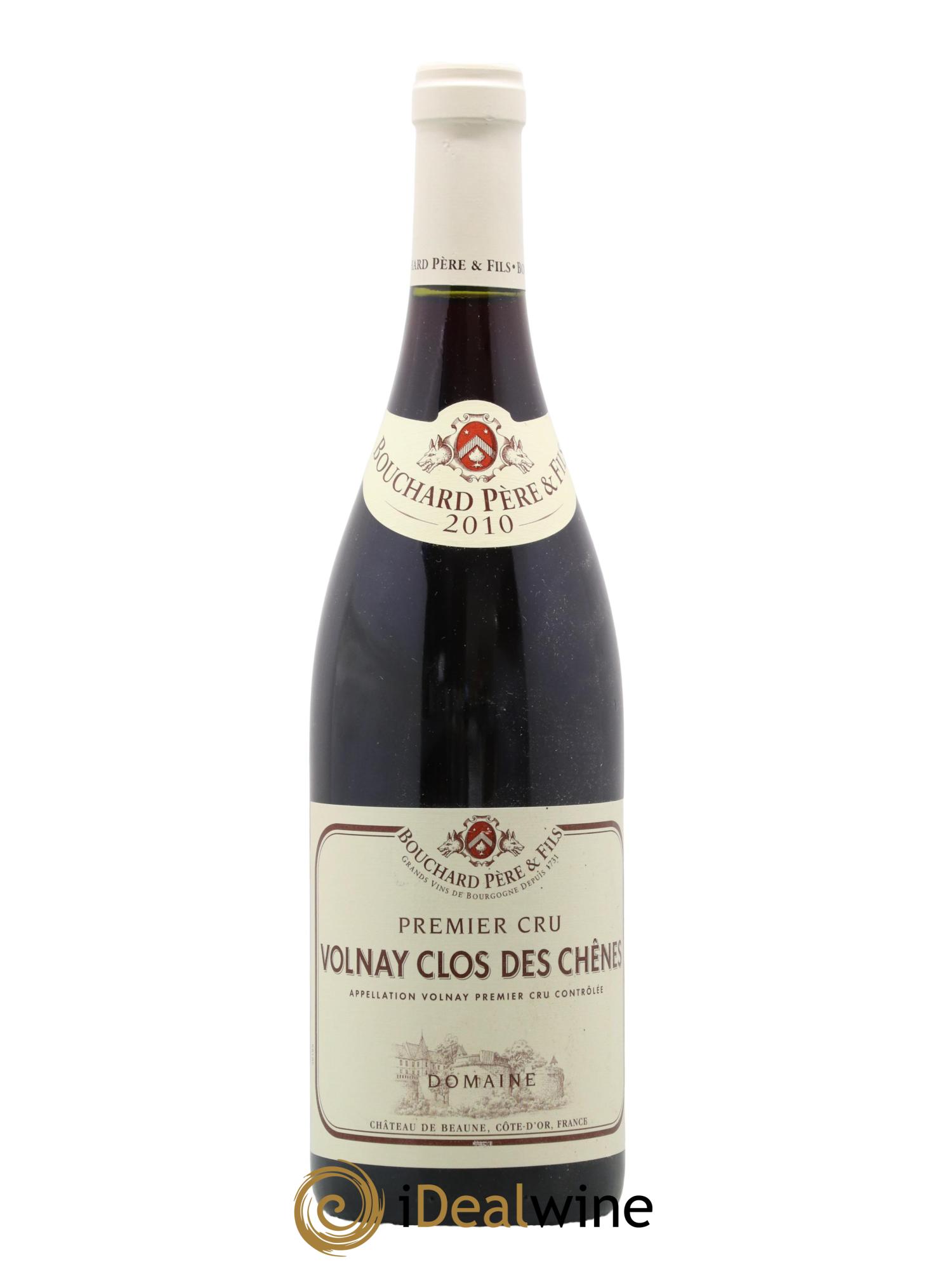 Volnay 1er Cru Clos des Chênes Bouchard Père & Fils 2010 - Lot de 1 bouteille - 0