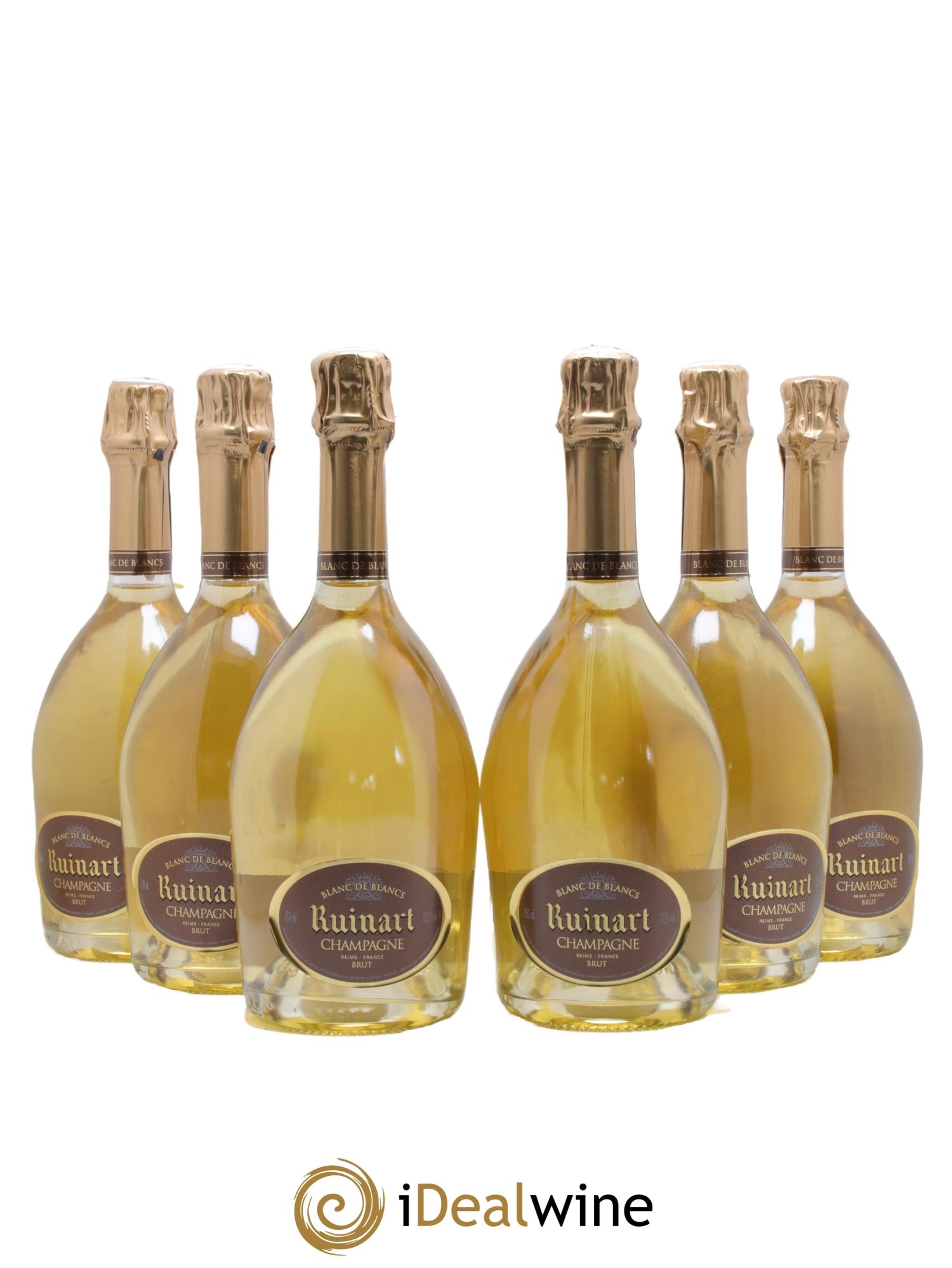 Blanc de Blancs Brut Ruinart - Lot of 6 bottles - 0