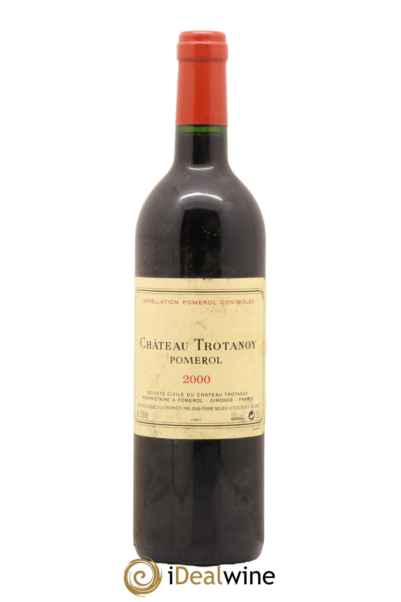 Château Trotanoy 2000 - Lot de 1 bouteille - 0