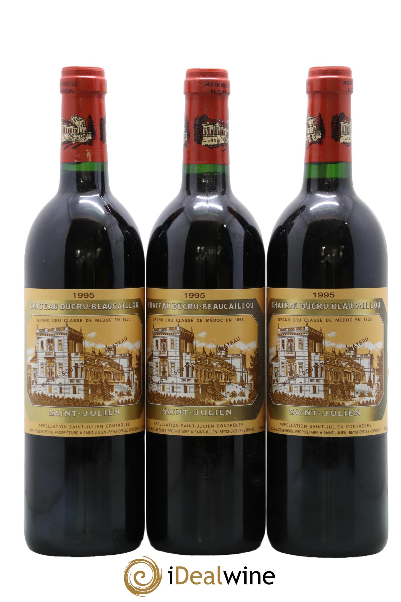 Château Ducru Beaucaillou 2ème Grand Cru Classé 1995 - Lot de 12 bouteilles - 3