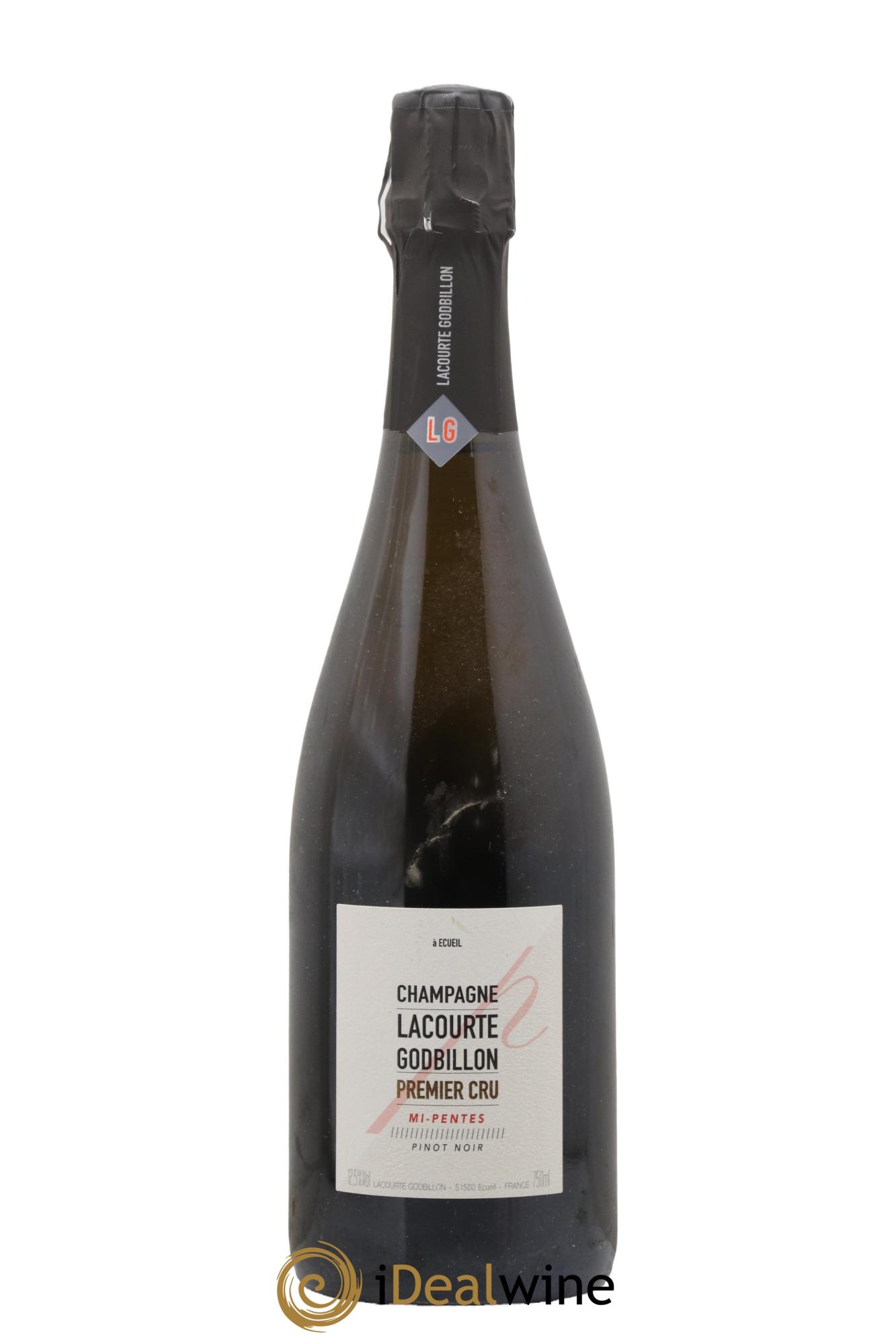 1er Cru Extra-Brut Mi-Pentes Lacourte-Godbillon - Posten von 1 Flasche - 0