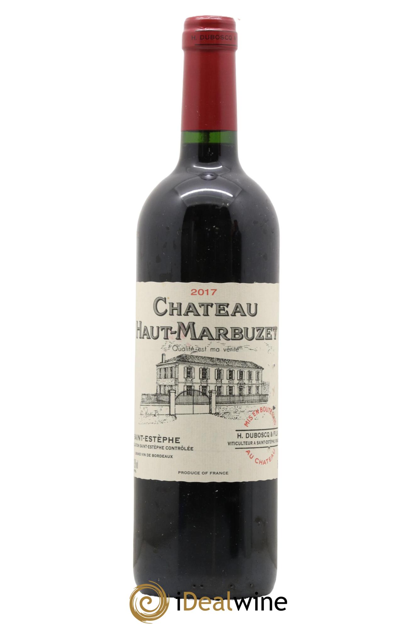Château Haut Marbuzet 2017 - Lot de 1 bouteille - 0
