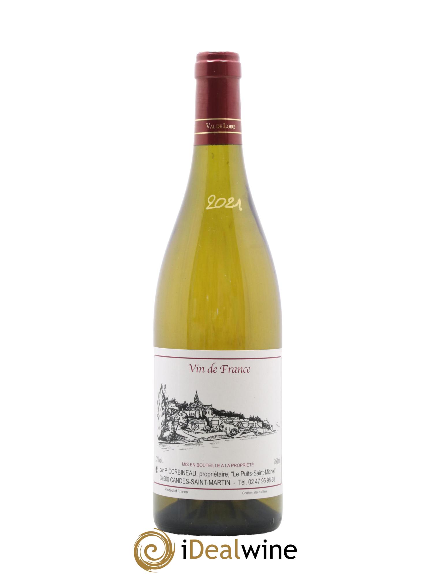 Vin de France Patrick Corbineau (Domaine) 2021 - Lot de 1 bouteille - 0