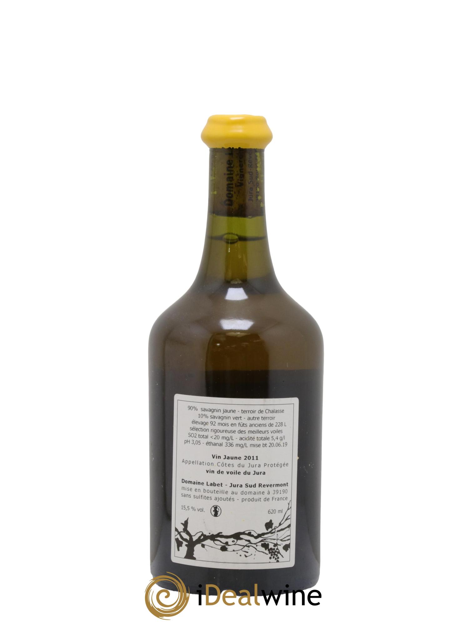 Côtes du Jura Vin Jaune Romain - Julien  - Charline Labet 2011 - Lot de 1 clavelin - 1