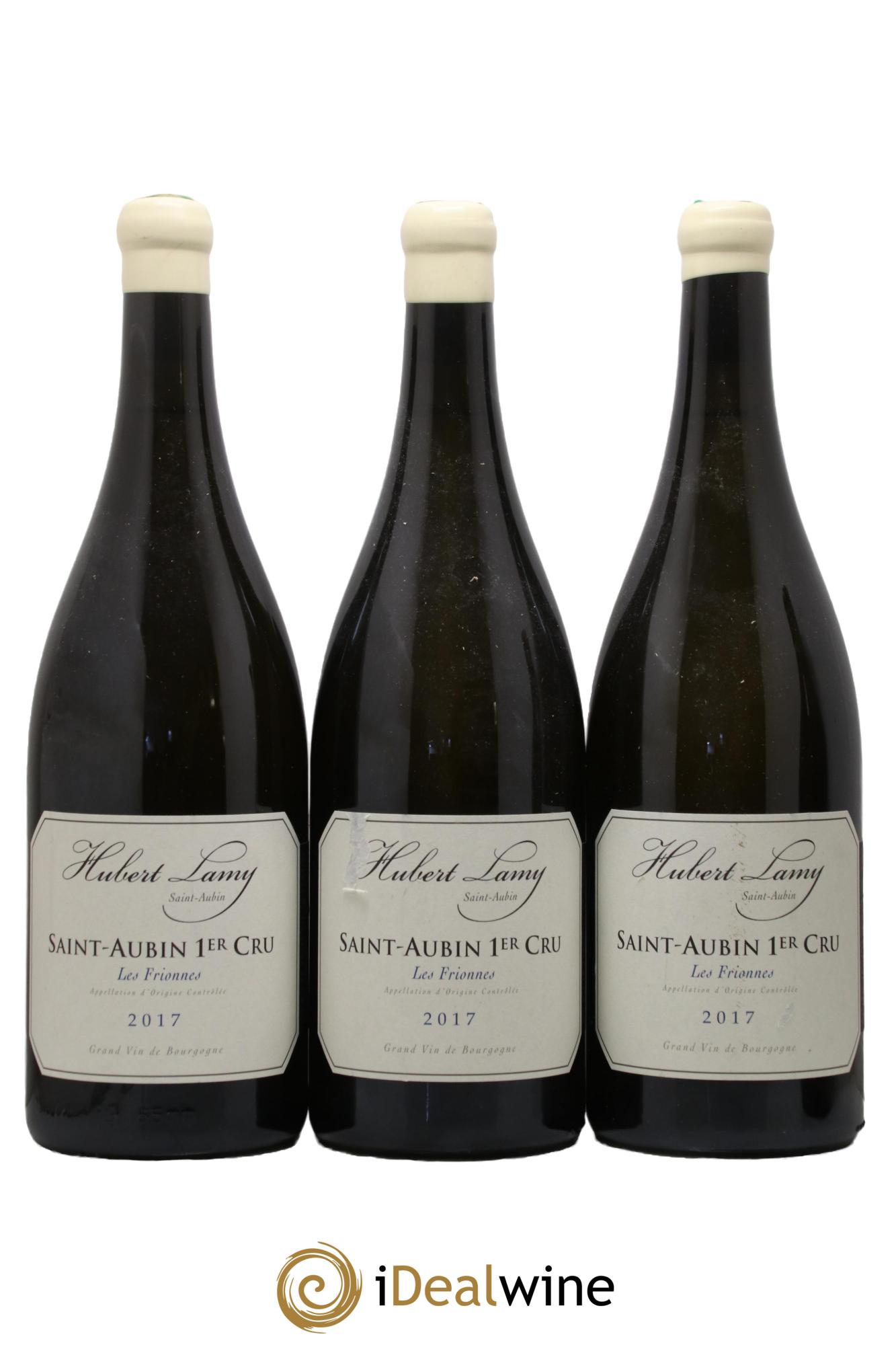 Saint-Aubin 1er Cru Les Frionnes Hubert Lamy 2017 - Lot de 3 magnums - 0