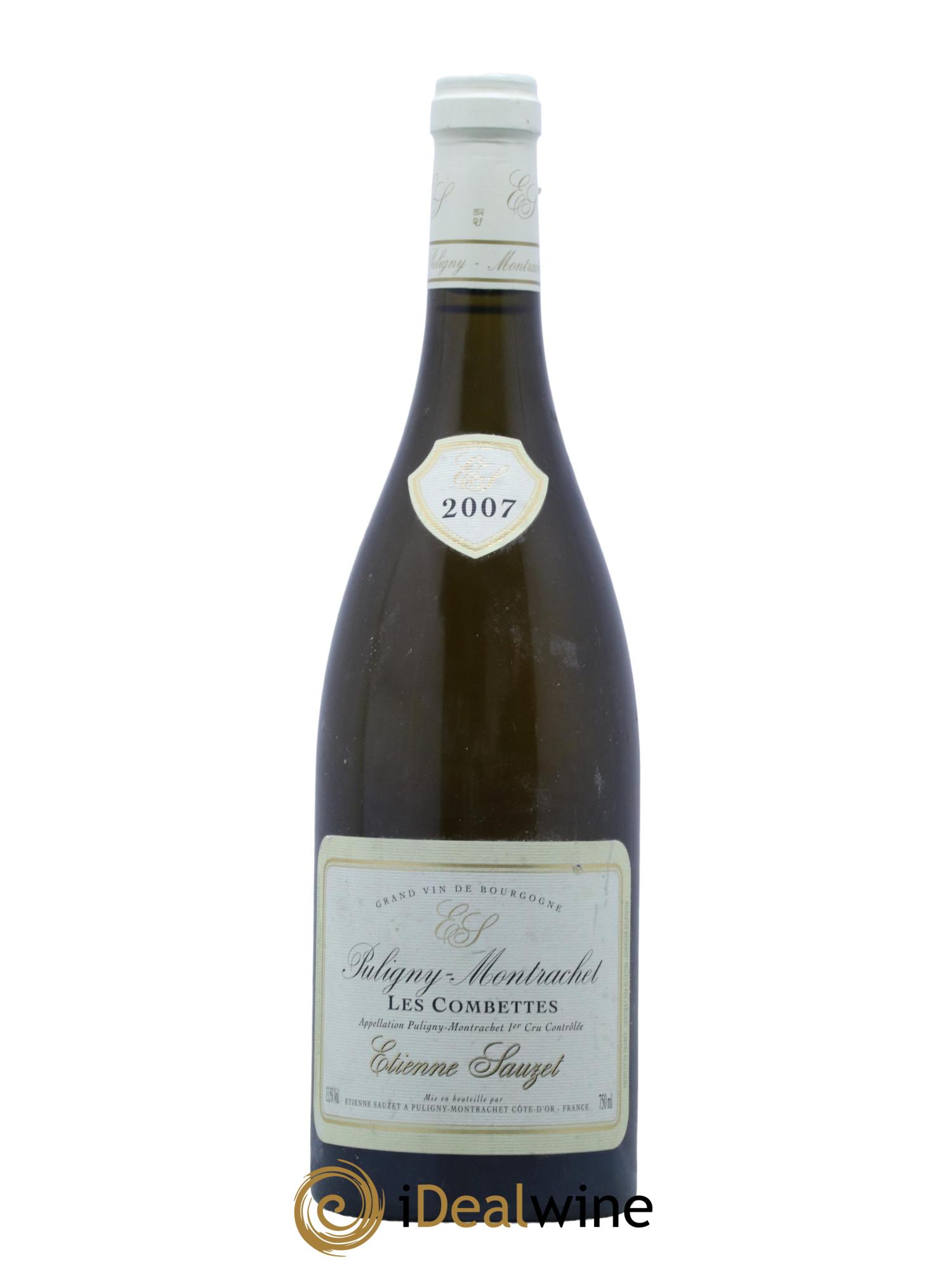 Puligny-Montrachet 1er Cru Les Combettes Etienne Sauzet 2007 - Lot de 1 bouteille - 0