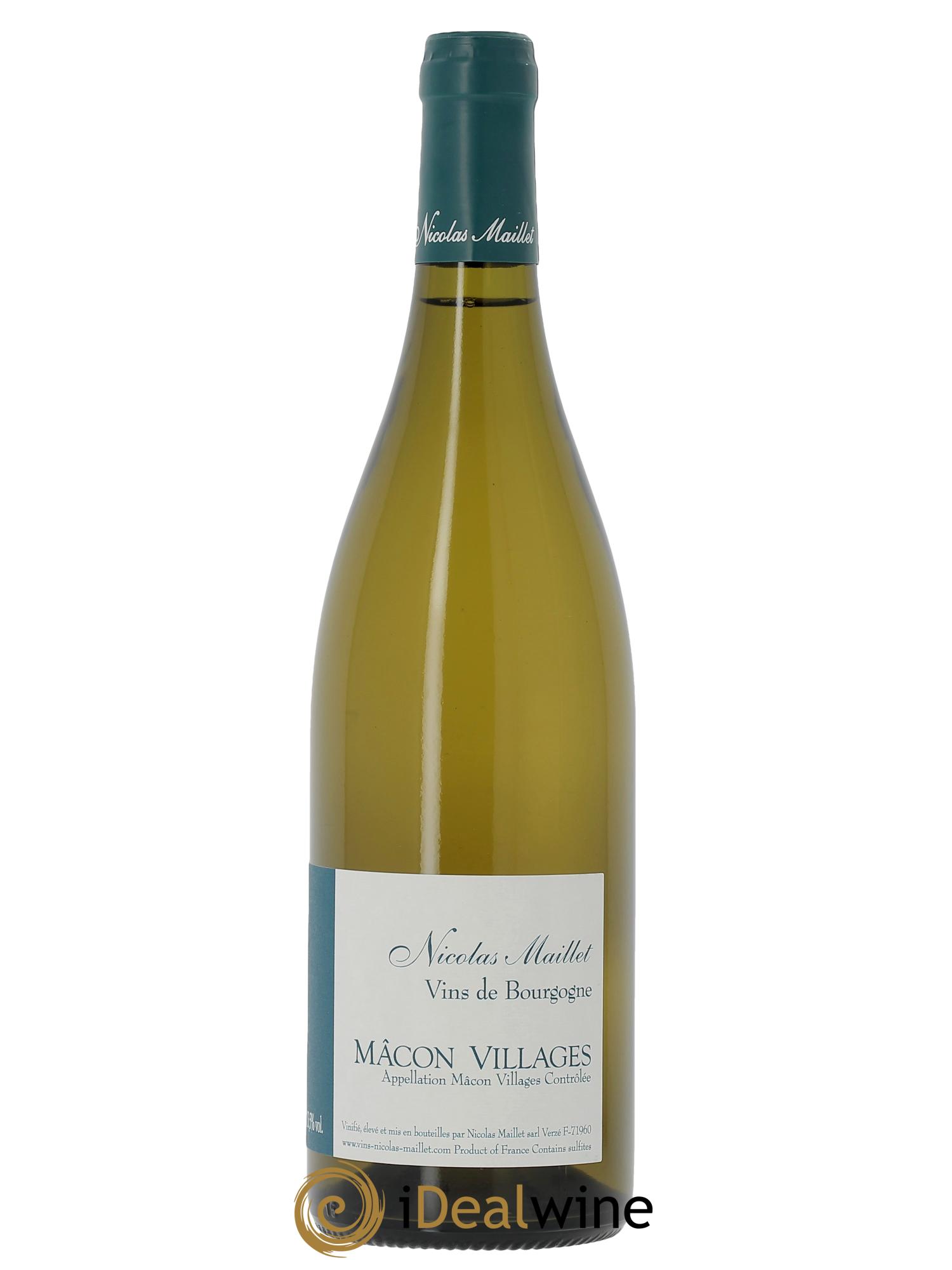 Mâcon-Villages Nicolas Maillet 2023 - Lot de 1 bouteille - 0