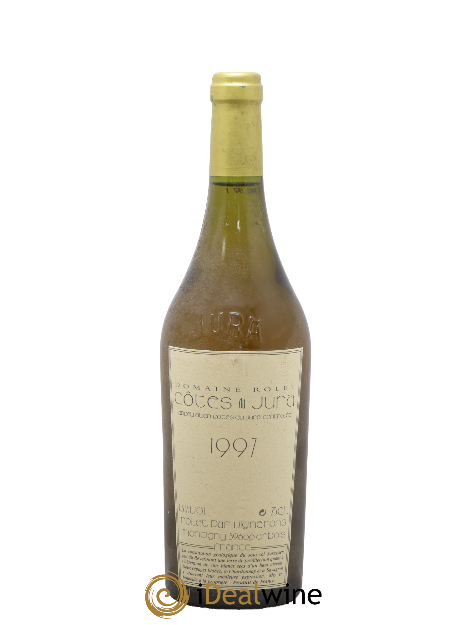 Côtes du Jura Domaine Rolet 1997 - Lot de 1 bouteille - 0