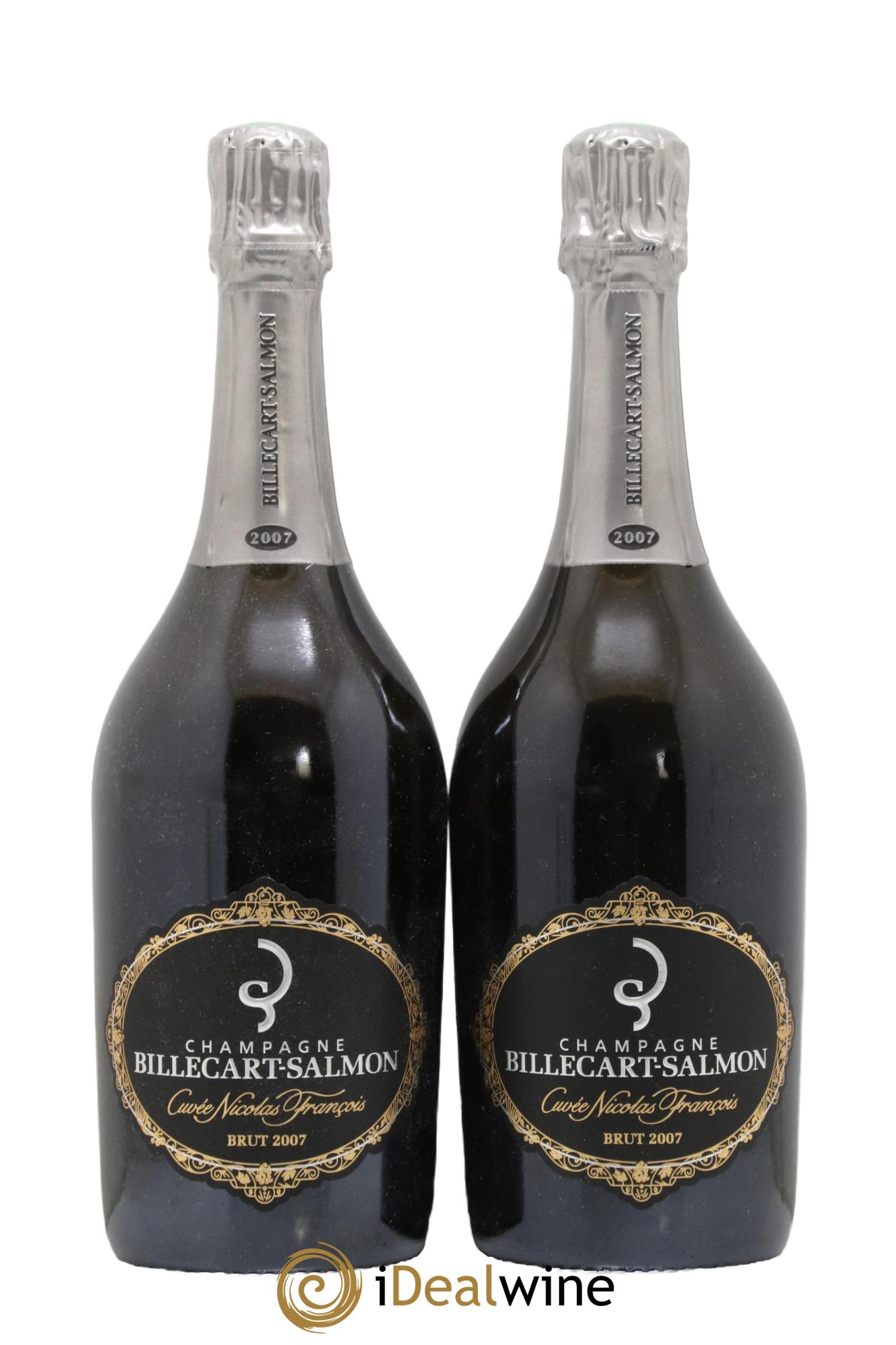 Brut Nicolas François Billecart Billecart-Salmon 2007 - Lot de 2 bouteilles - 0