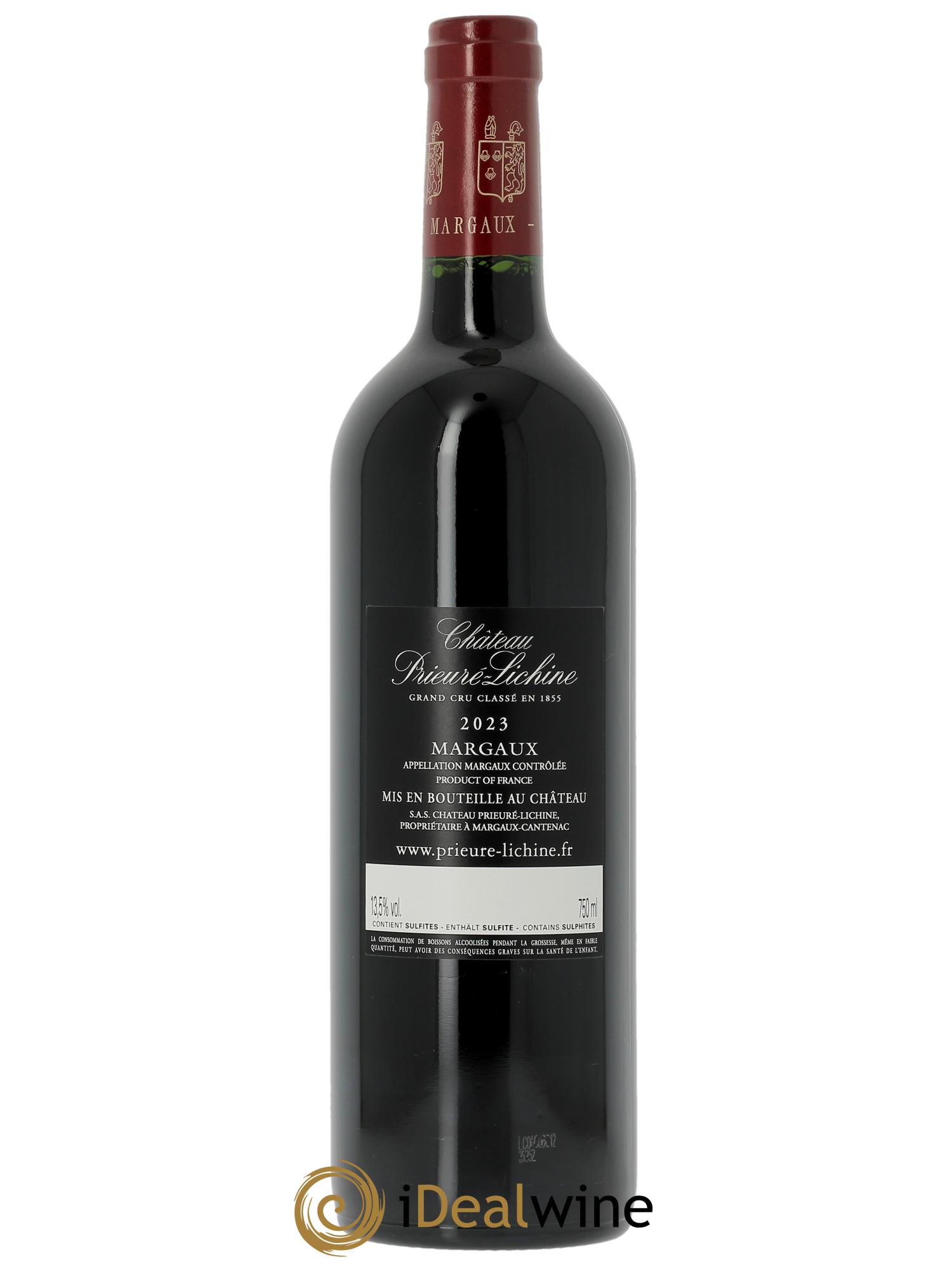 Château Prieuré Lichine 4ème Grand Cru Classé (Cassetta in legno a partire da 6 bt) 2023 - Lotto di 1 bottiglia - 1
