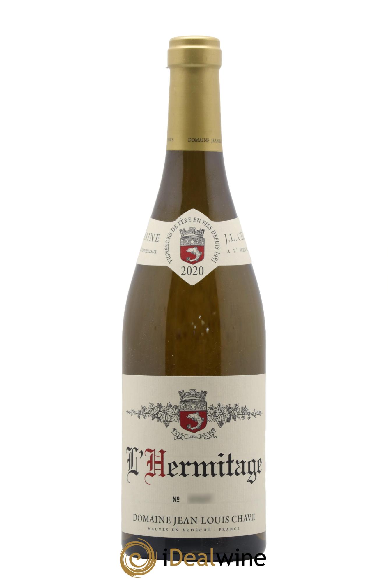 Hermitage Jean-Louis Chave 2020 - Lot de 1 bouteille - 0