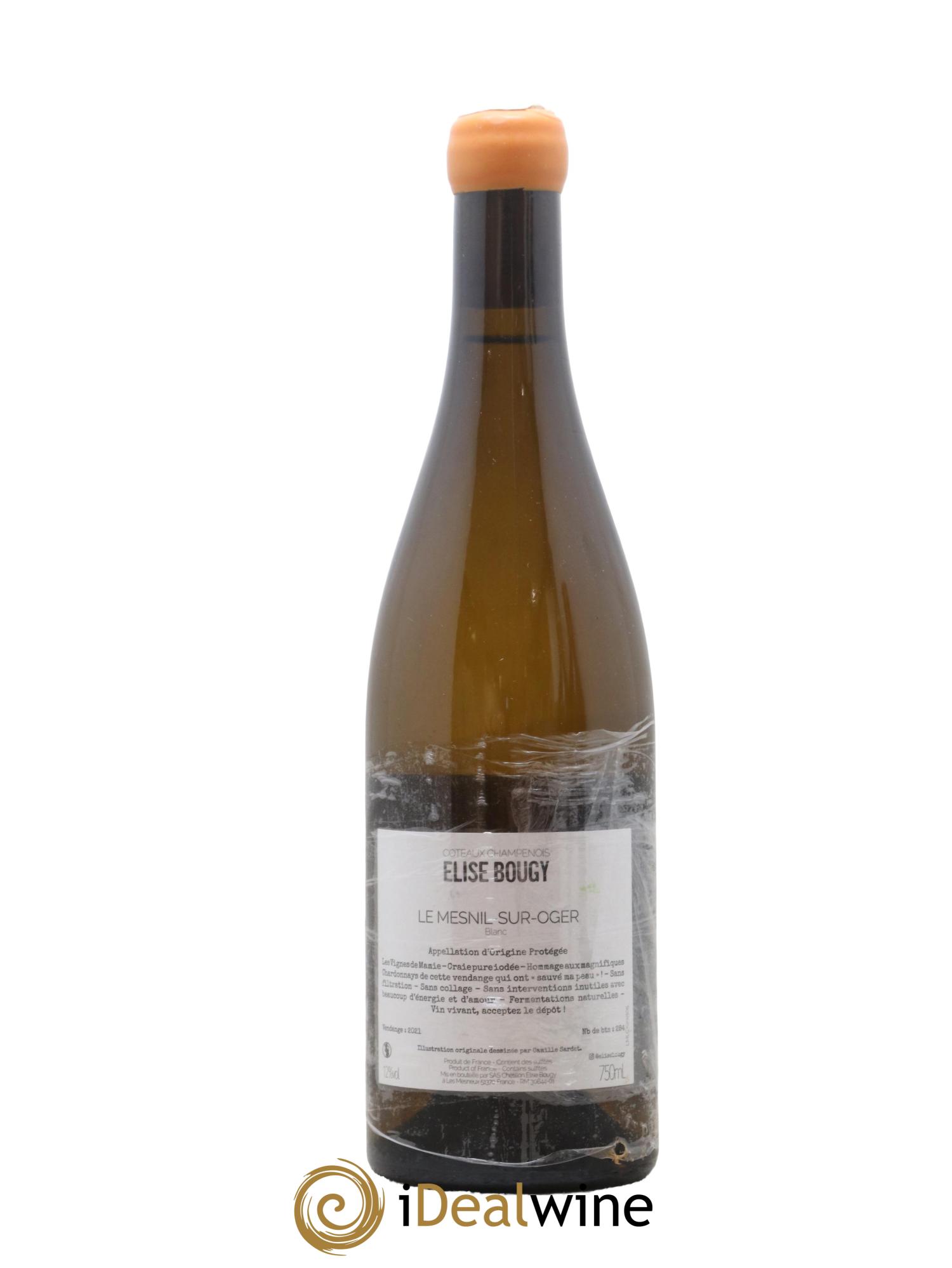 Coteaux Champenois Sauver ma peau Elise Bougy Sauver ma Peau Elise Bougy 2021 - Lot de 1 bouteille - 1