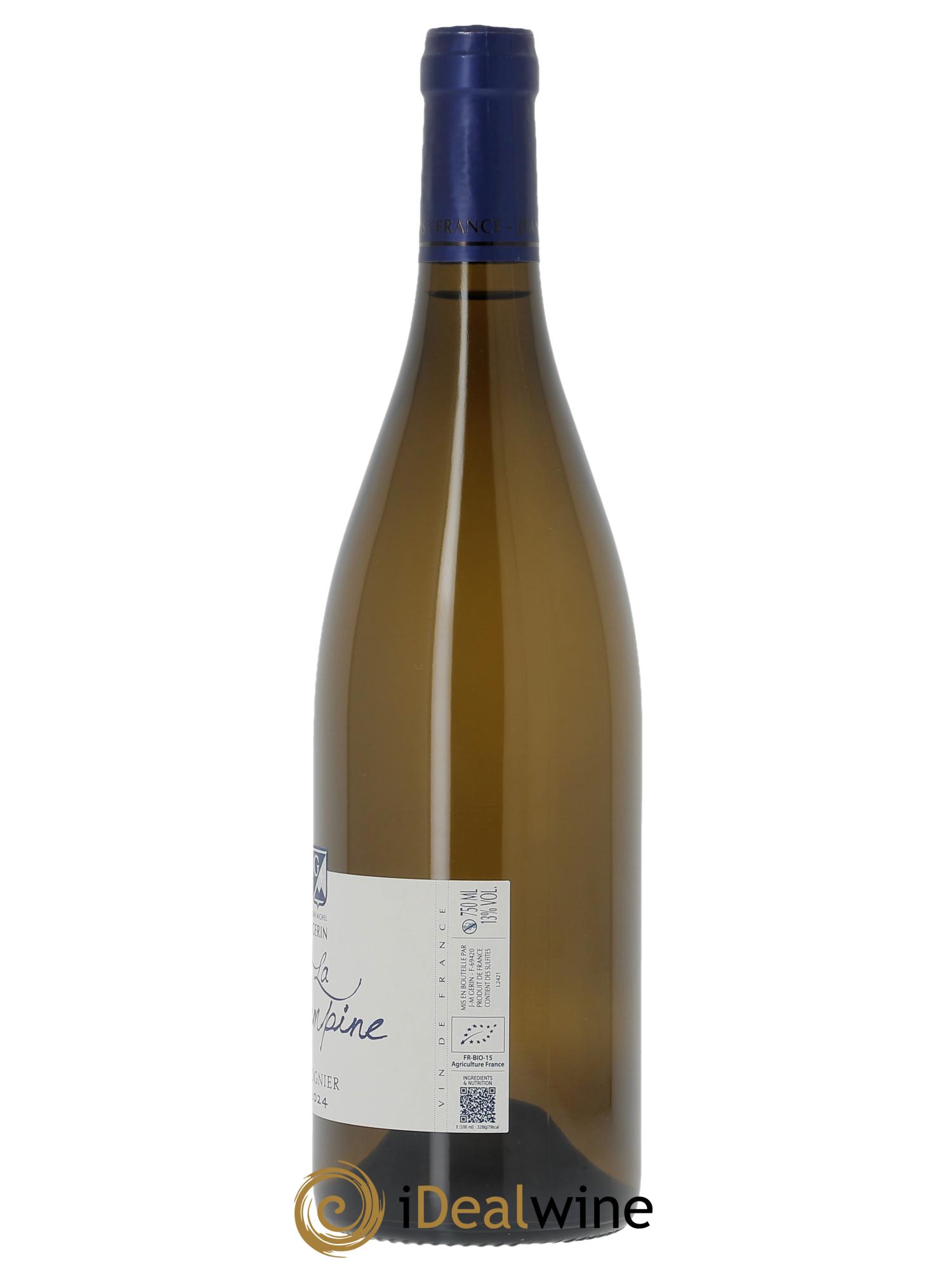 Collines Rhodaniennes La Champine viognier Jean-Michel Gerin 2024 - Lot de 1 bouteille - 1