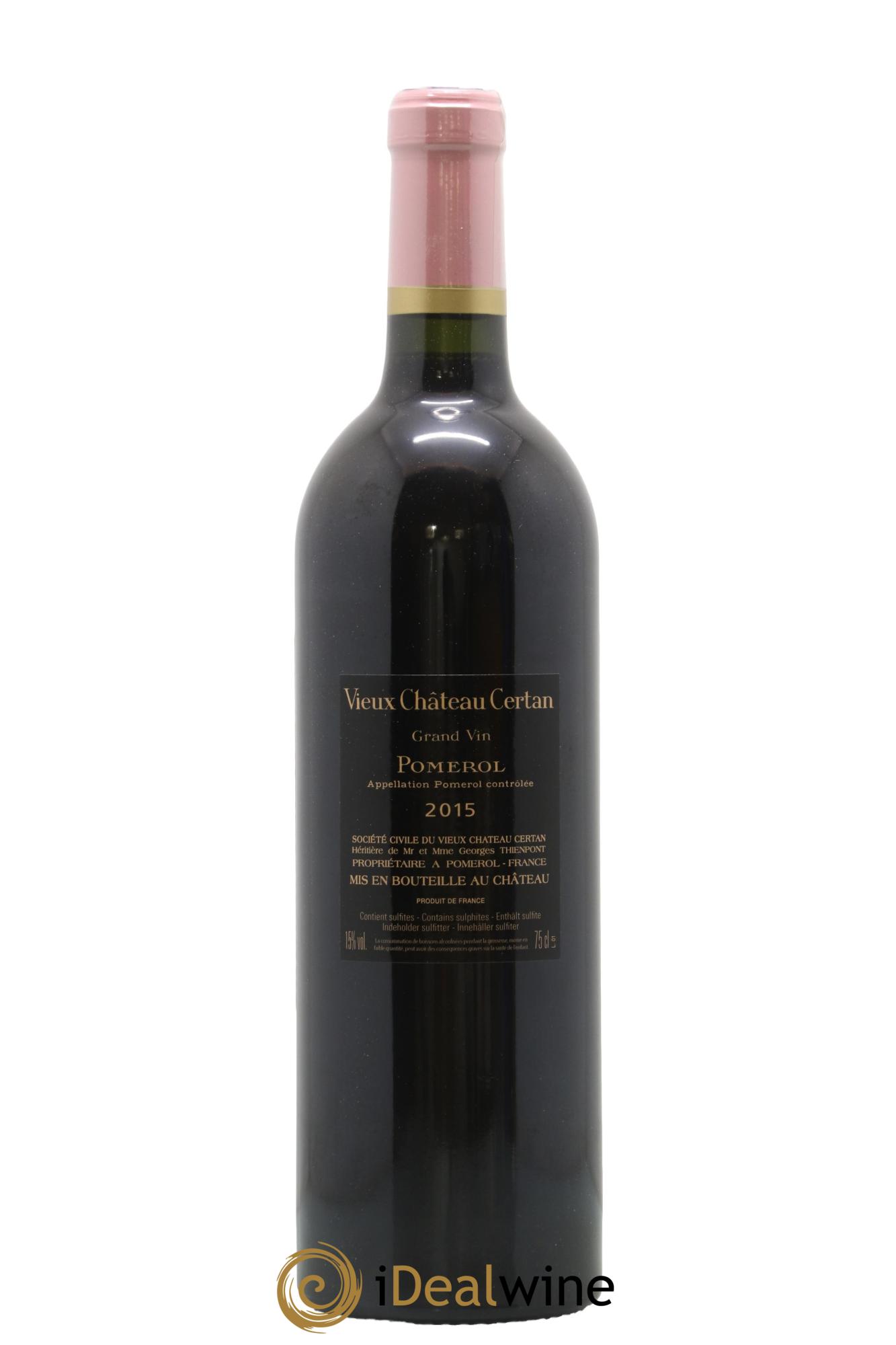 Vieux Château Certan 2015 - Lotto di 1 bottiglia - 1