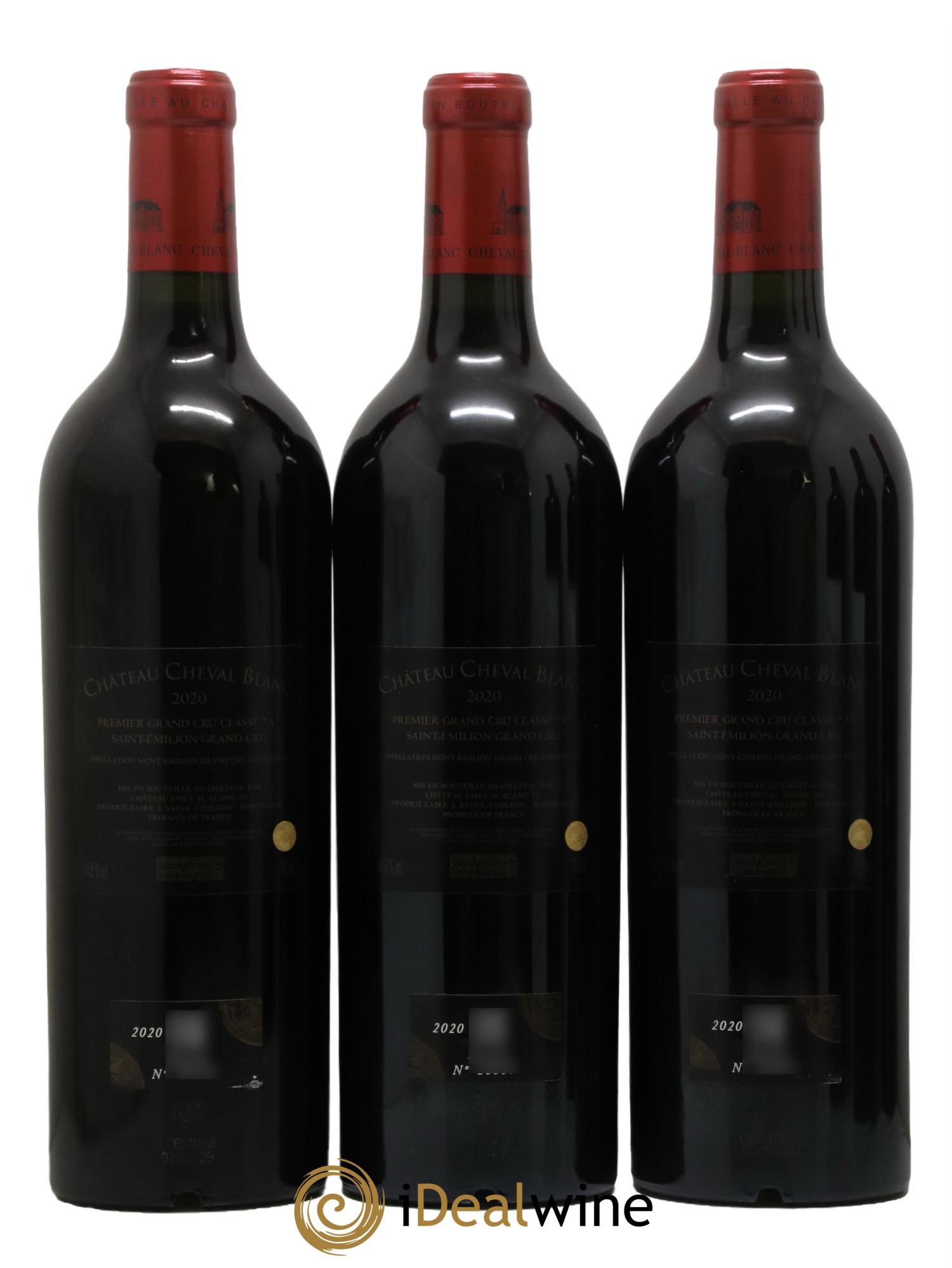 Château Cheval Blanc 1er Grand Cru Classé A 2020 - Lot de 6 bouteilles - 2