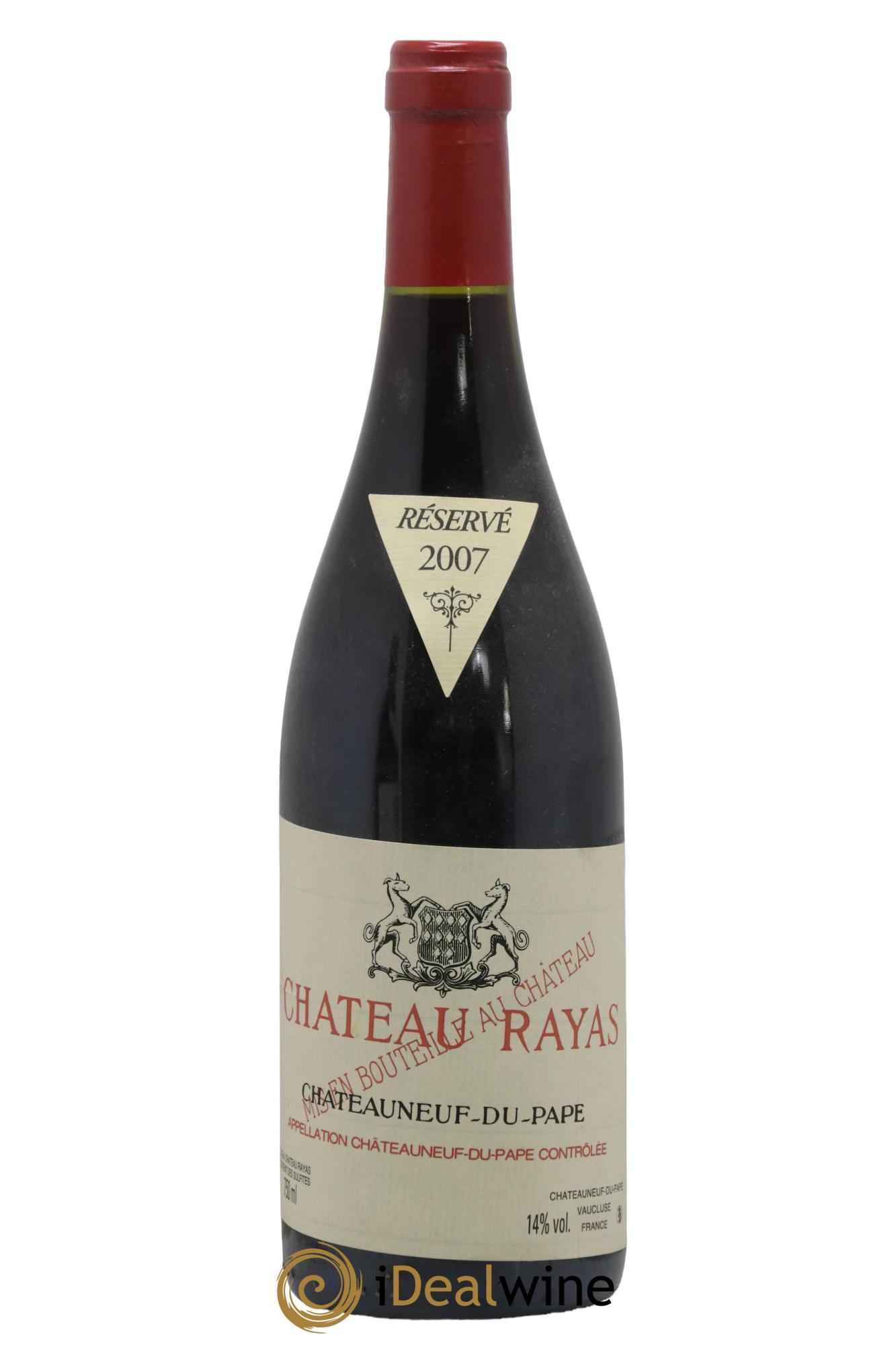 Châteauneuf-du-Pape Château Rayas Emmanuel Reynaud 2007 - Lot of 1 bottle - 0