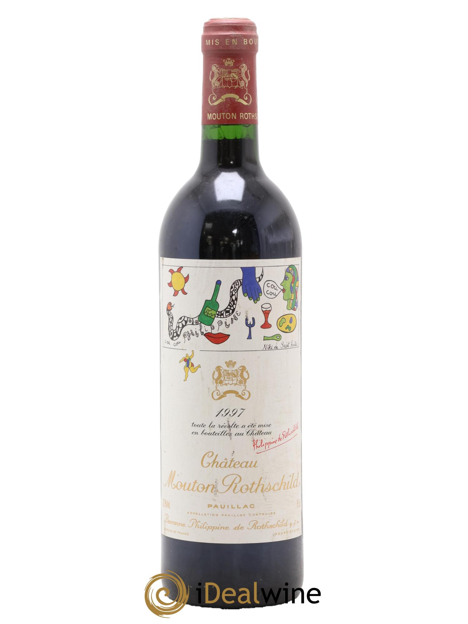 Château Mouton Rothschild 1er Grand Cru Classé 1997 - Lot of 1 bottle - 0