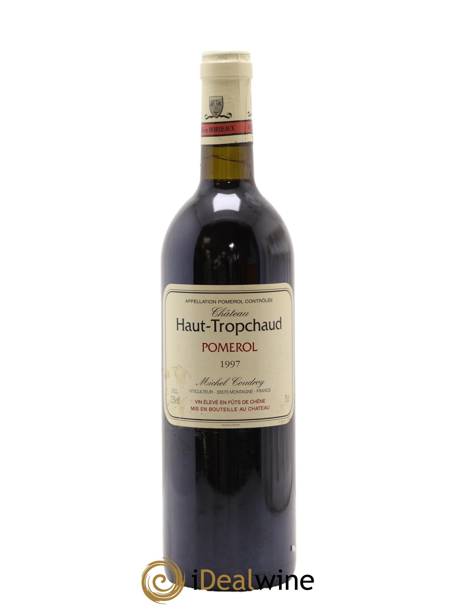 Château Haut Tropchaud 1997 - Posten von 1 Flasche - 0