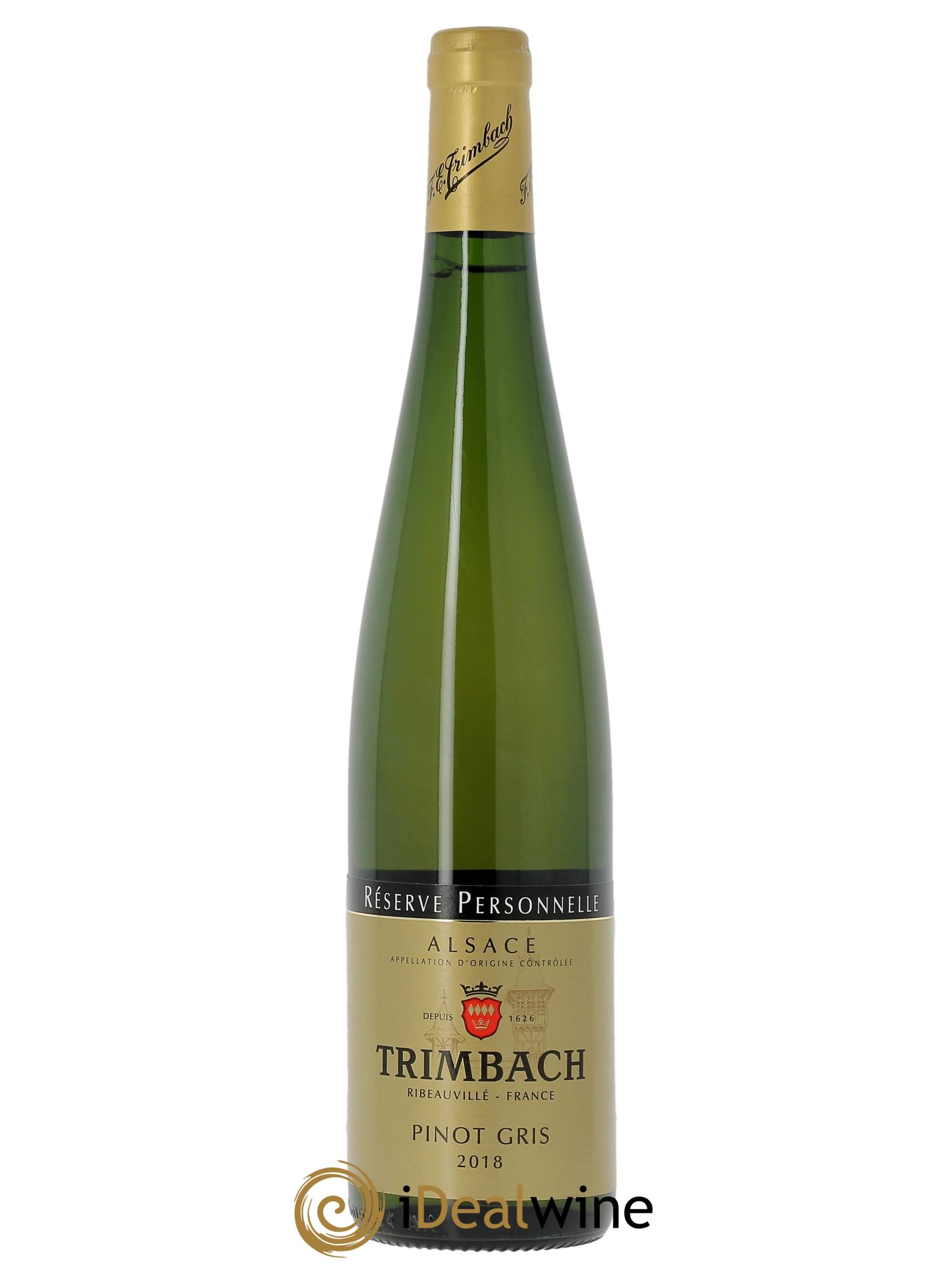 Alsace Pinot Gris Réserve Personnelle Trimbach (Domaine)  2018 - Lotto di 1 bottiglia - 0